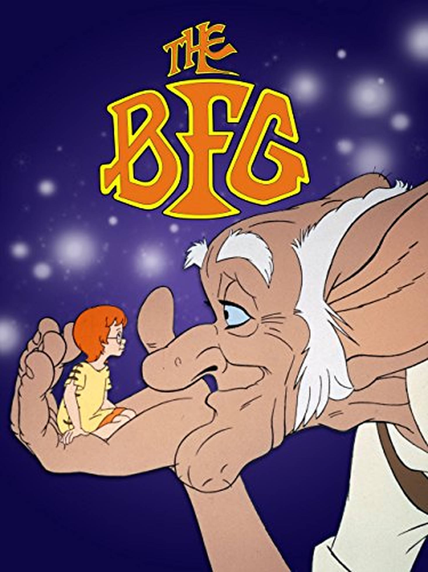 The BFG, cartoon version, giant friendly creature, Full HD Phone Wallpaper