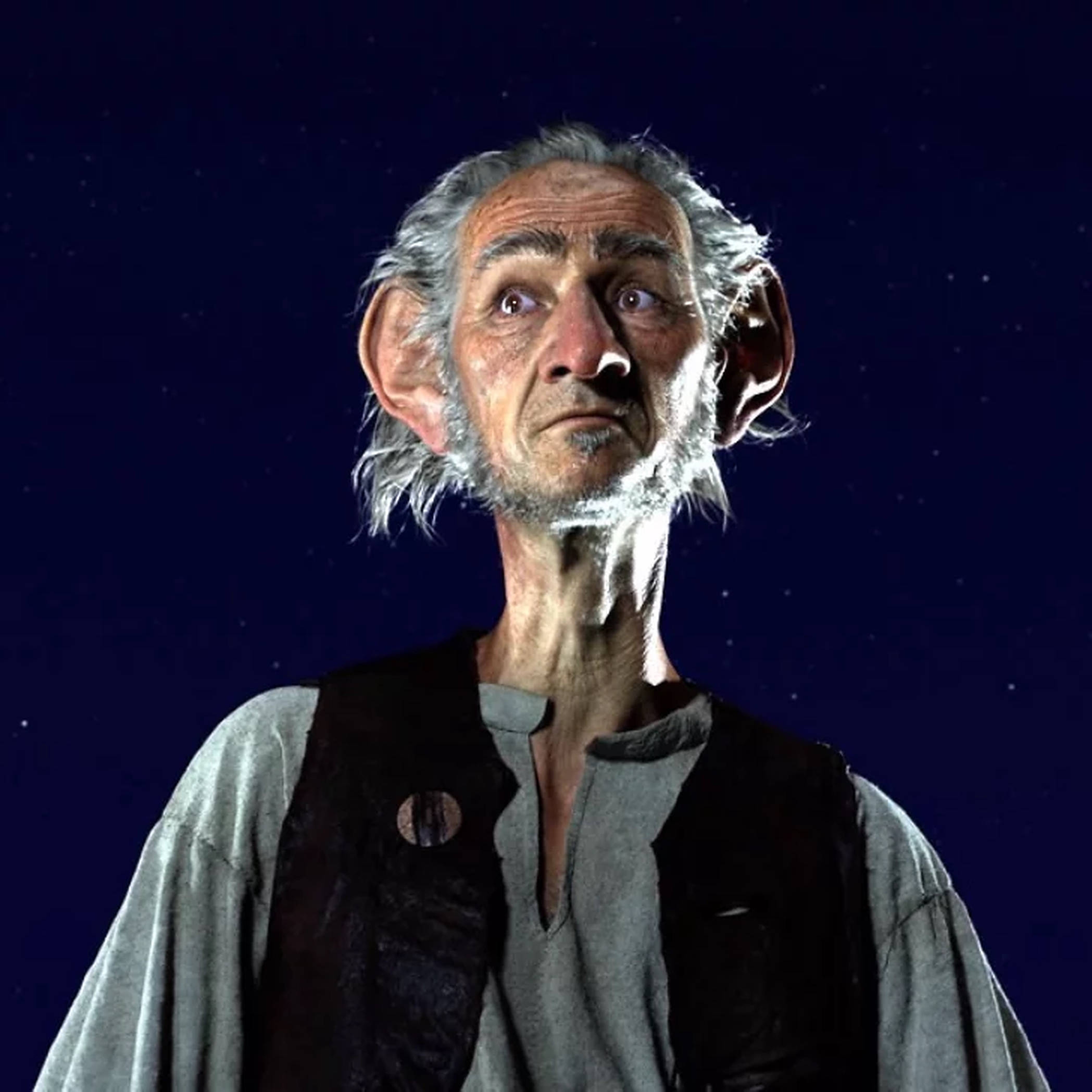 The BFG, elderly elf, large ears, Full HD Desktop Wallpaper
