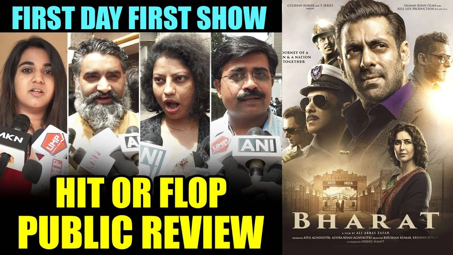 Bharat, First Day First Show, Hit or Flop Public Review, Full HD Desktop Wallpaper