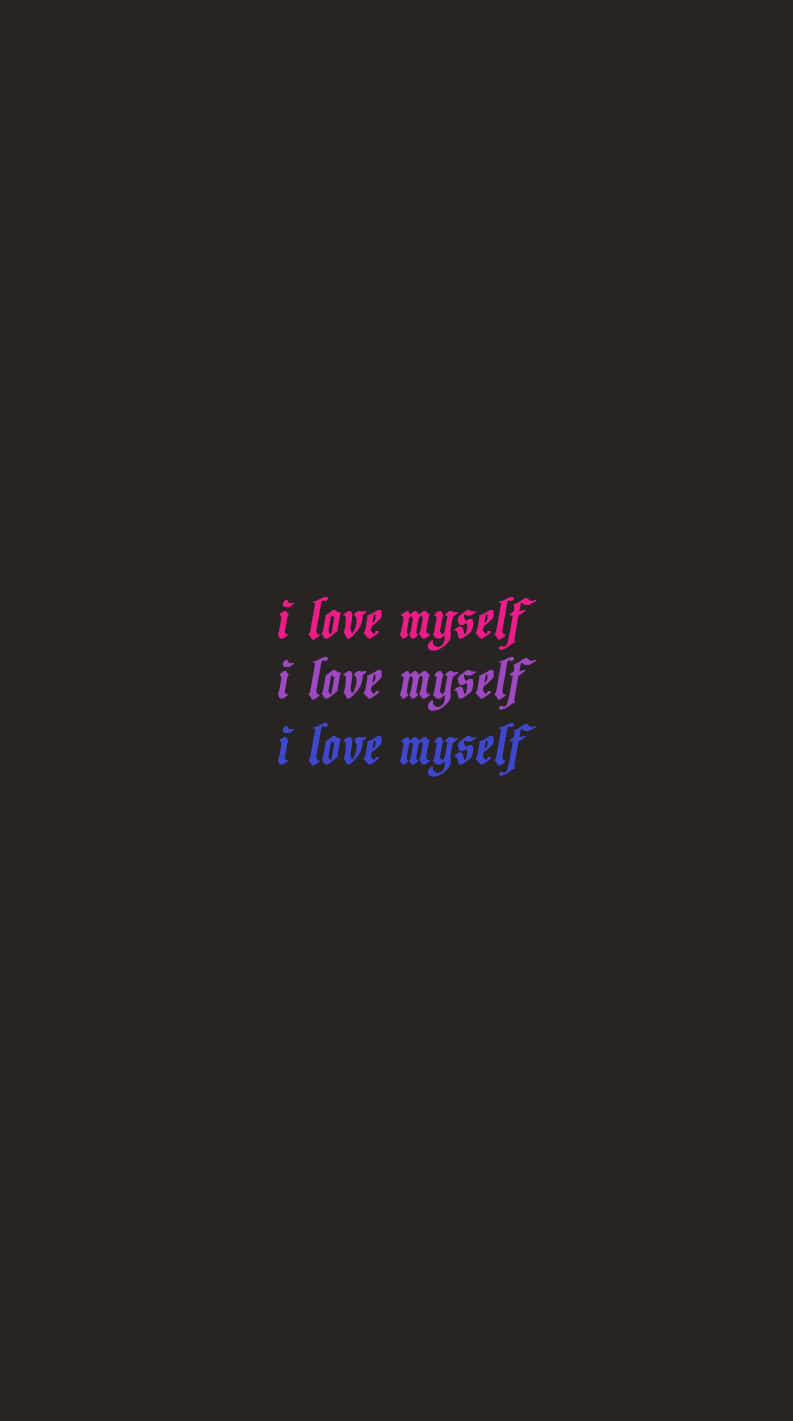 bi flag, pink to blue gradient, dark charcoal background, HD Phone Wallpaper