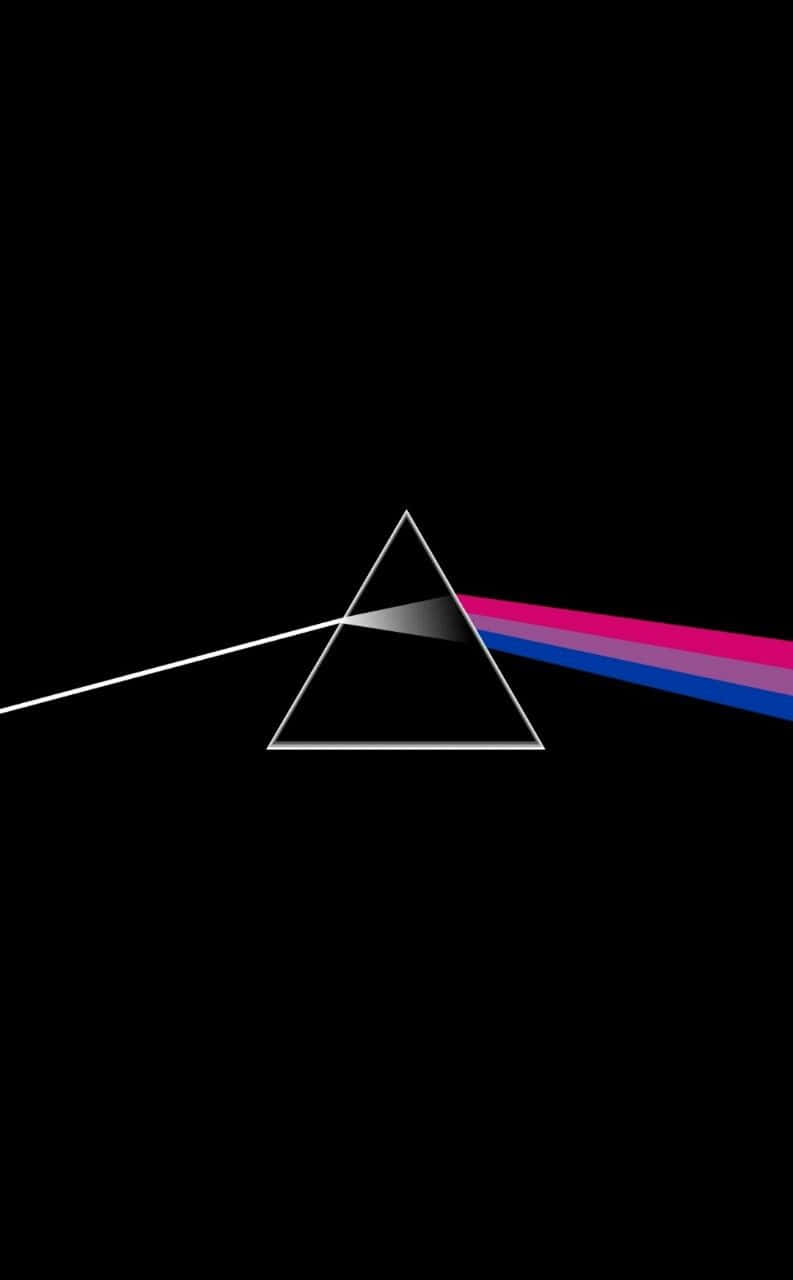bi pride flag, pink, blue, HD Phone Wallpaper