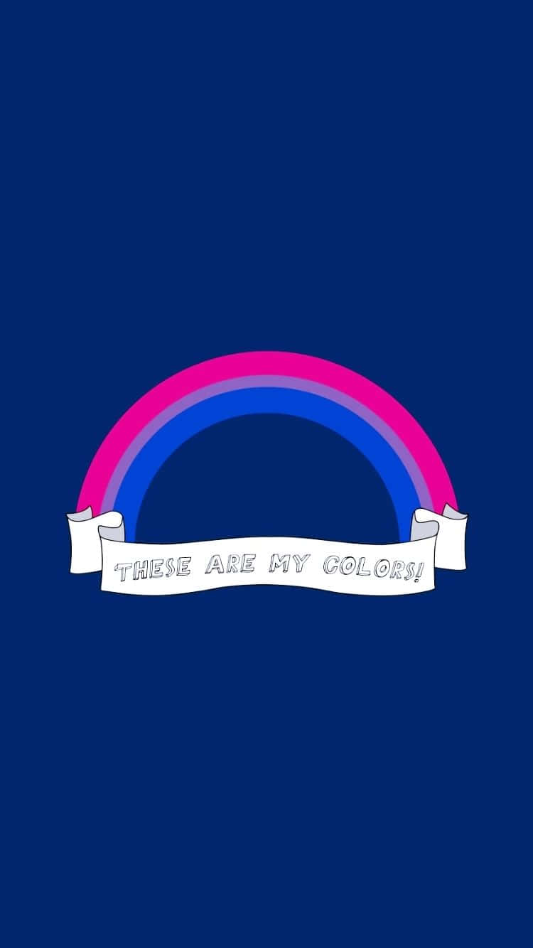 bi pride flag, pink, blue, HD Phone Wallpaper