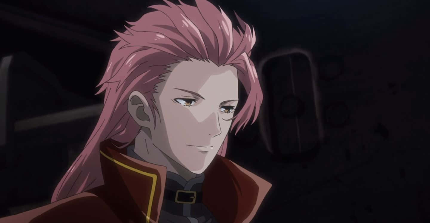 Biba Amatori, pink-haired, red coat, HD Desktop Wallpaper