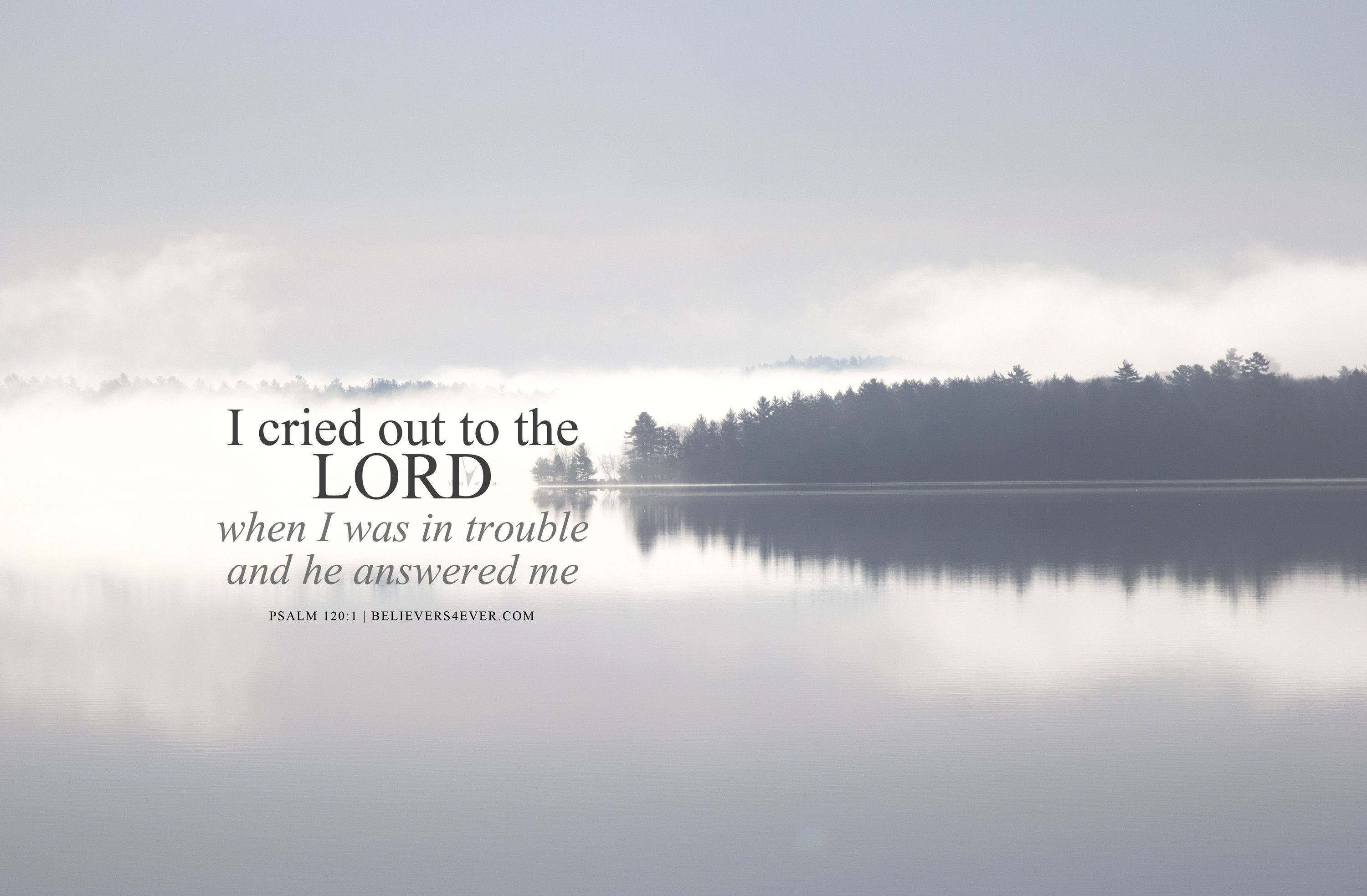 1920x1080, HD, Biblical Psalm 120:1, 2K Desktop Wallpaper