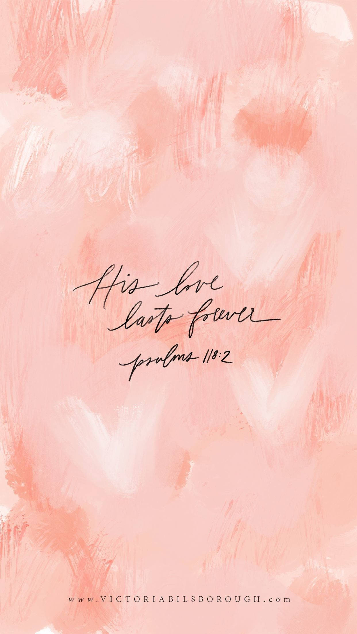 watercolor art, soft pink watercolor wash, elegant cursive script, Full HD Phone Wallpaper