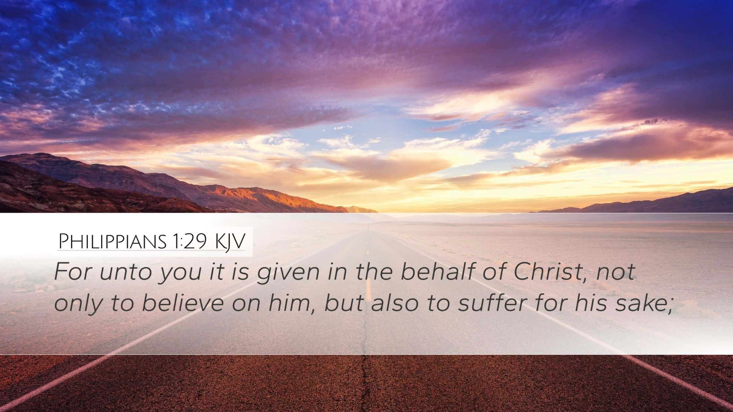 Bible Verse Desktop, 2400 x 1350, sunset sky, Full HD Desktop Wallpaper