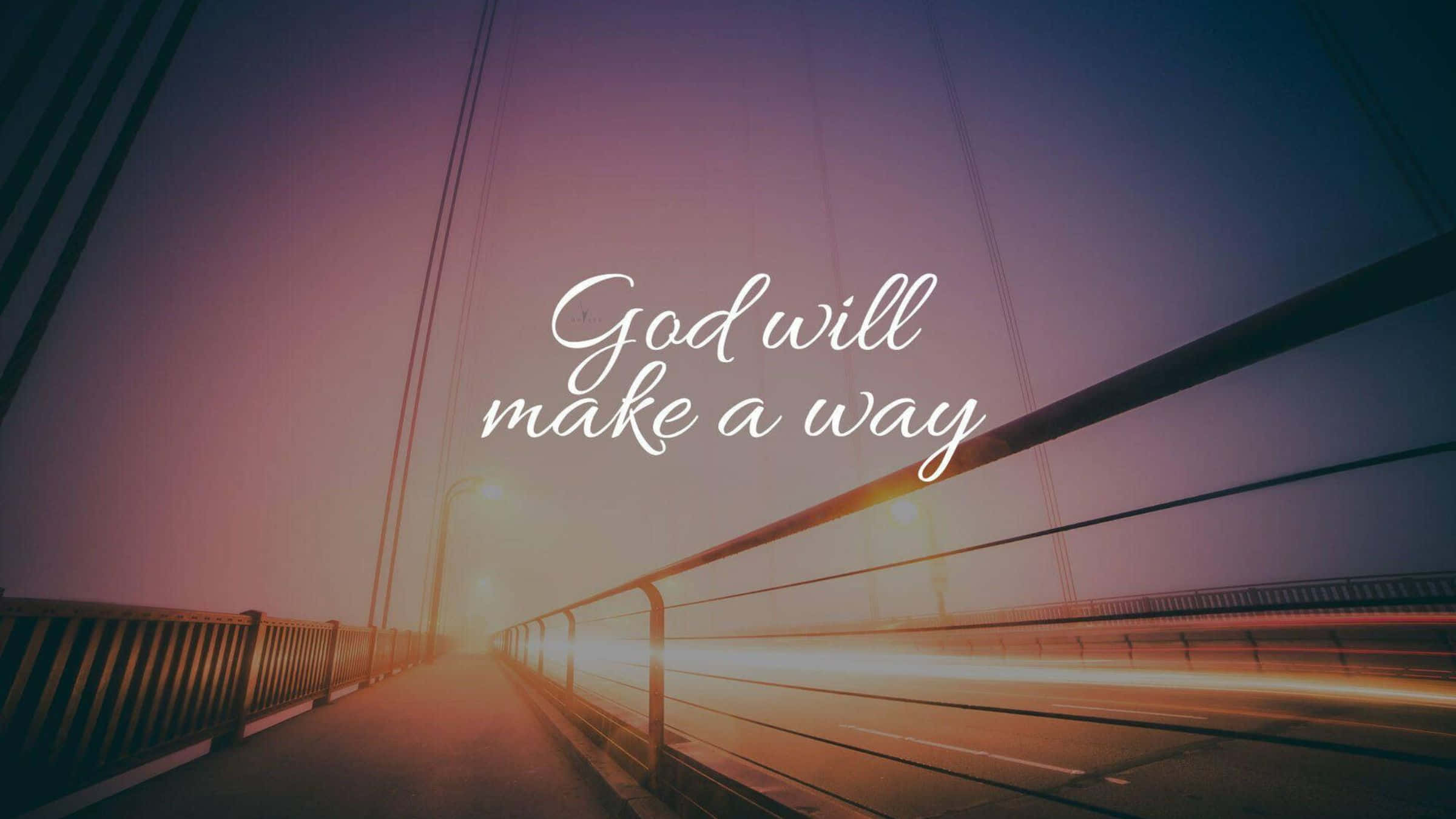 bible verse desktop, 2400 x 1350 wallpaper, misty bridge, Full HD Desktop Wallpaper