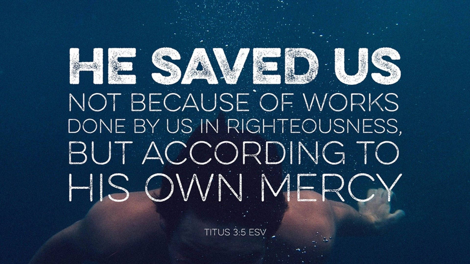 Titus 3:5, bible verse, laptop, Full HD Desktop Wallpaper