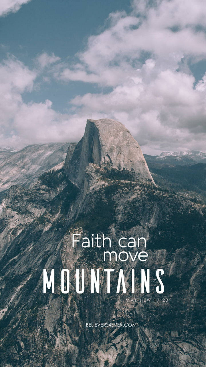 Biblical Mountains, granite mountain peak, partly cloudy sky, HD Phone Wallpaper