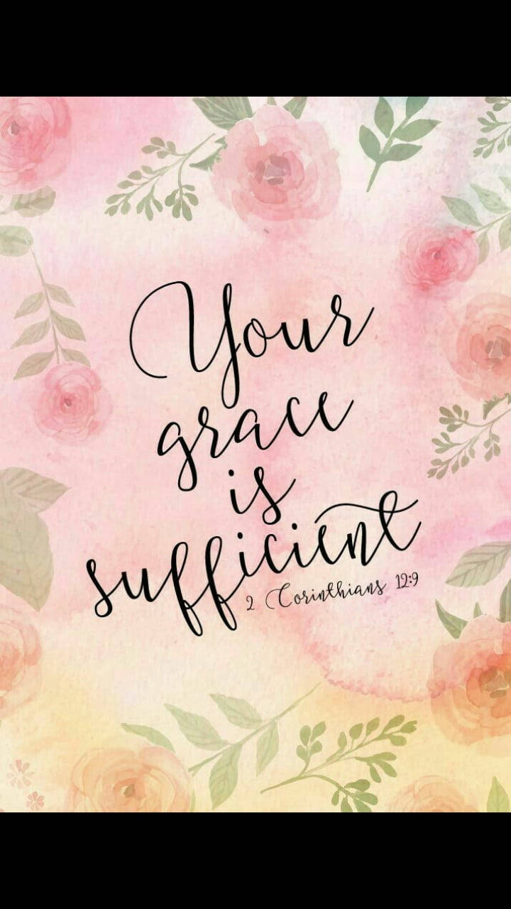 Biblical Encouraging Aesthetic, soft watercolor roses, leaves, HD Phone Wallpaper