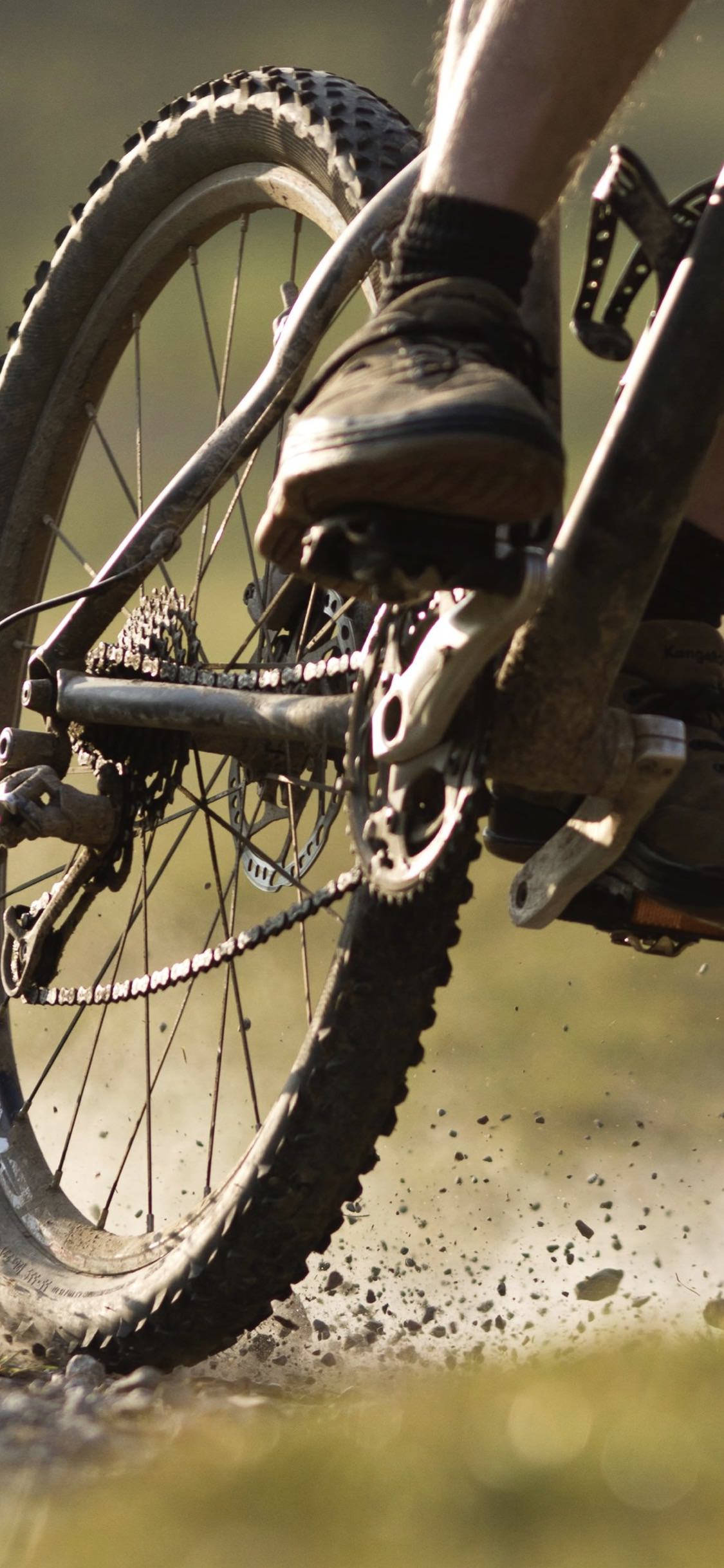 Bicycle, Mountain bike, Muddy terrain, Full HD Phone Wallpaper