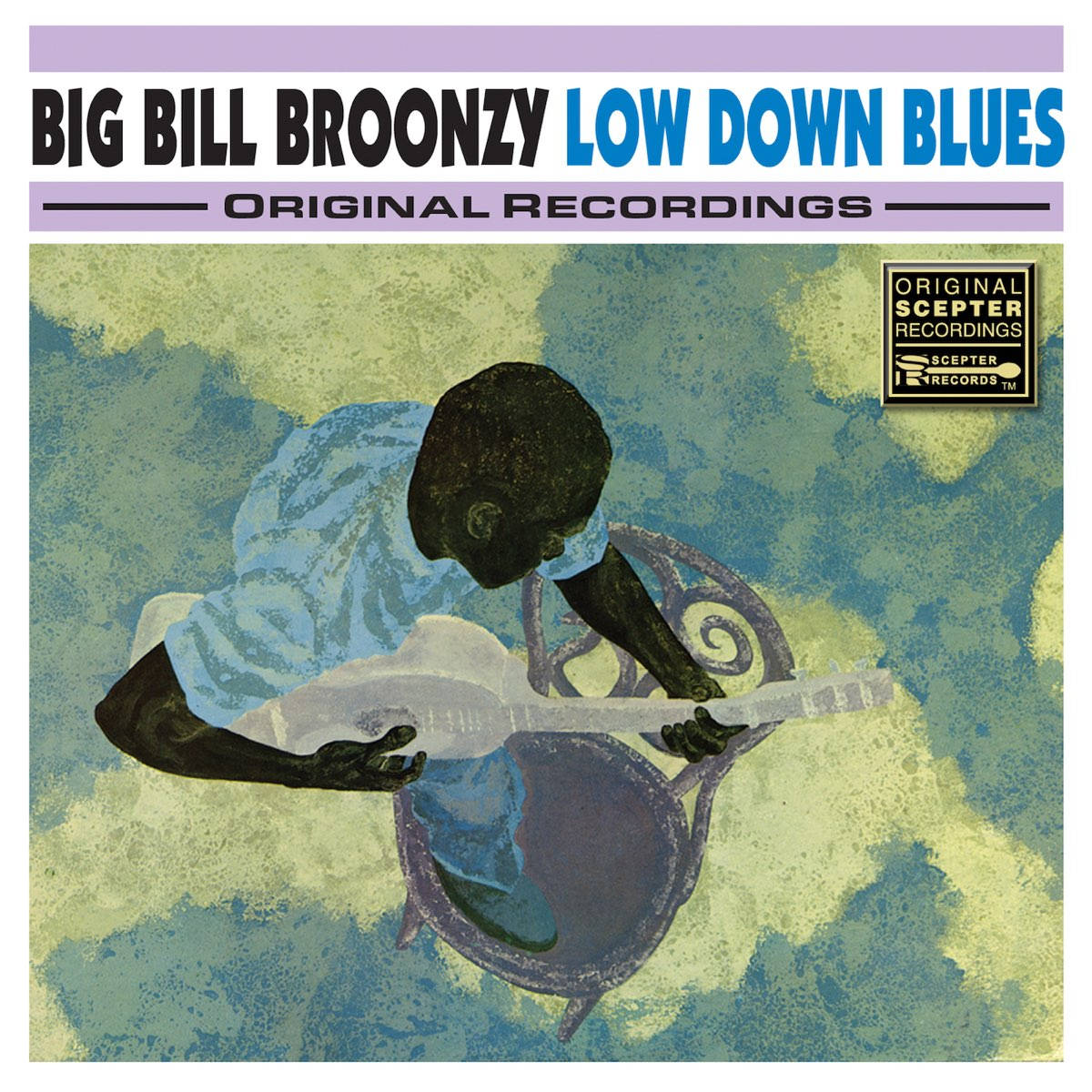 Big Bill Broonzy, low down blues, blue shirt, SD Desktop Wallpaper