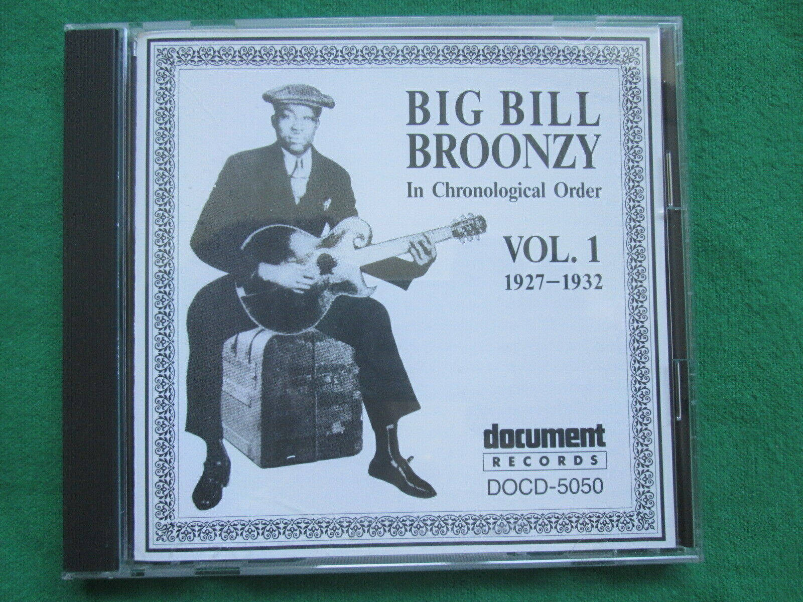 Big Bill Broonzy, CD cover, vintage black and white, HD Desktop Wallpaper