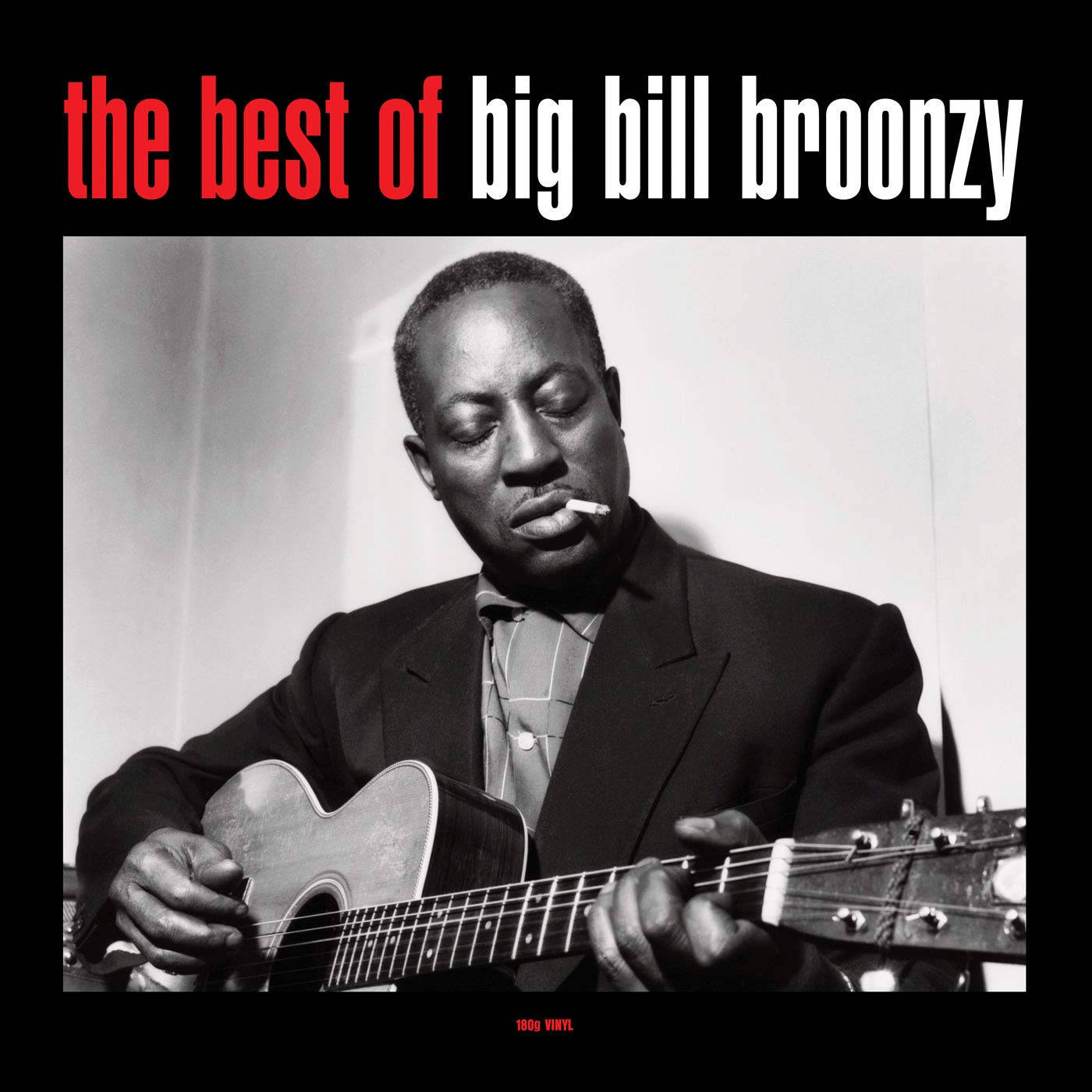 Big Bill Broonzy, acoustic guitar, cigarette, HD Desktop Wallpaper