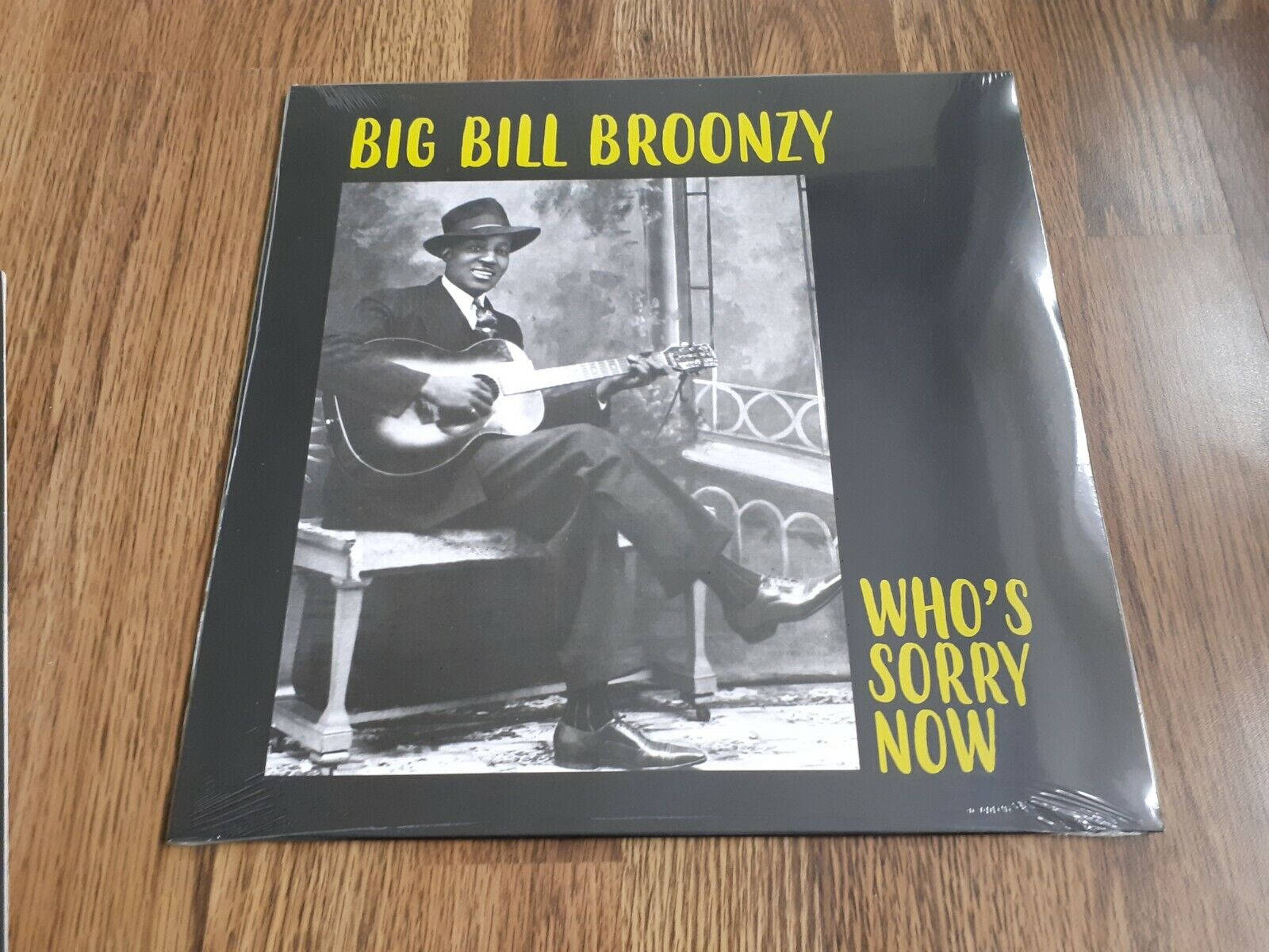 Big Bill Broonzy, vinyl record cover, guitar, HD Desktop Wallpaper
