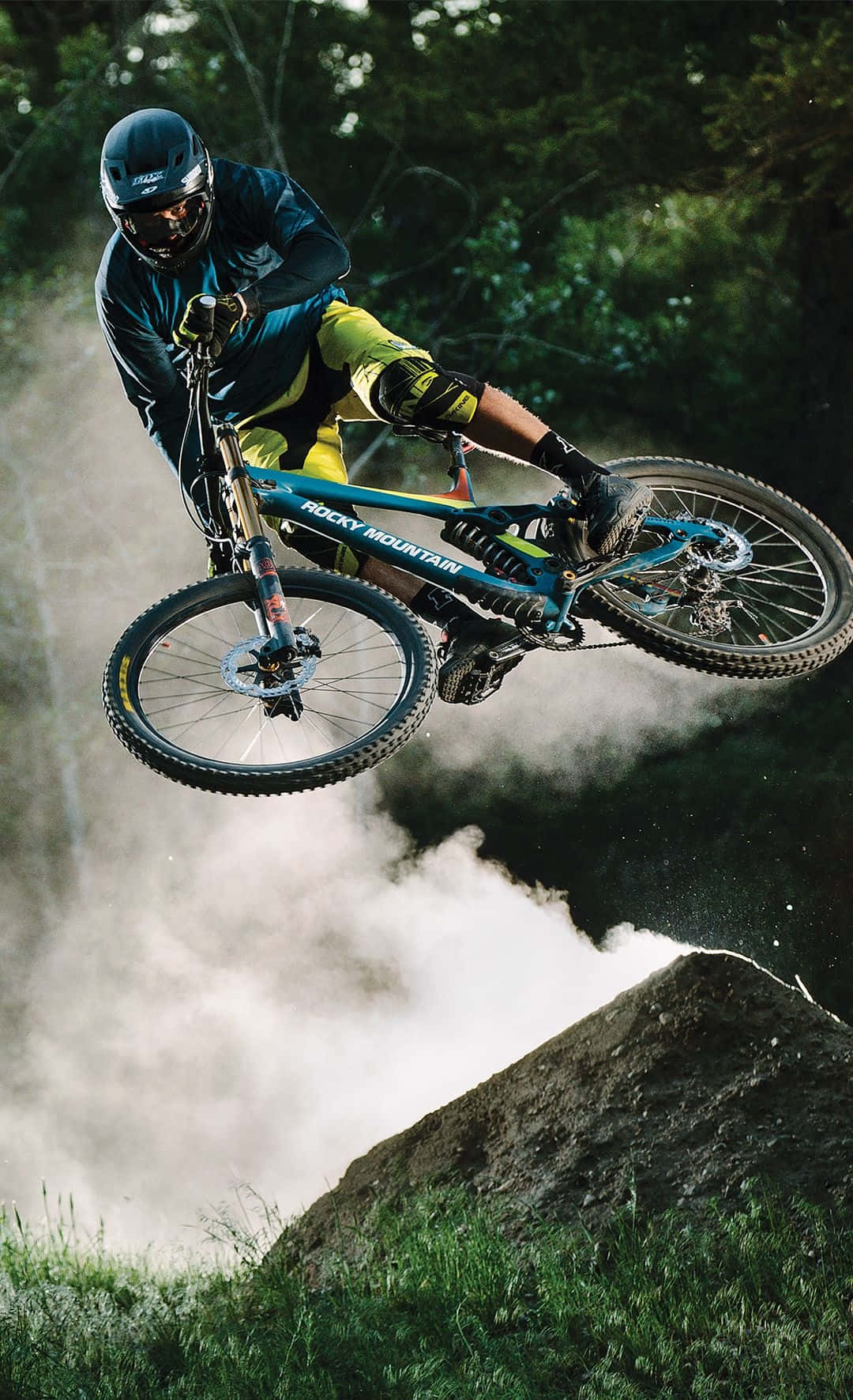 Mountain Bike, iPhone, dirt jump, HD Phone Wallpaper