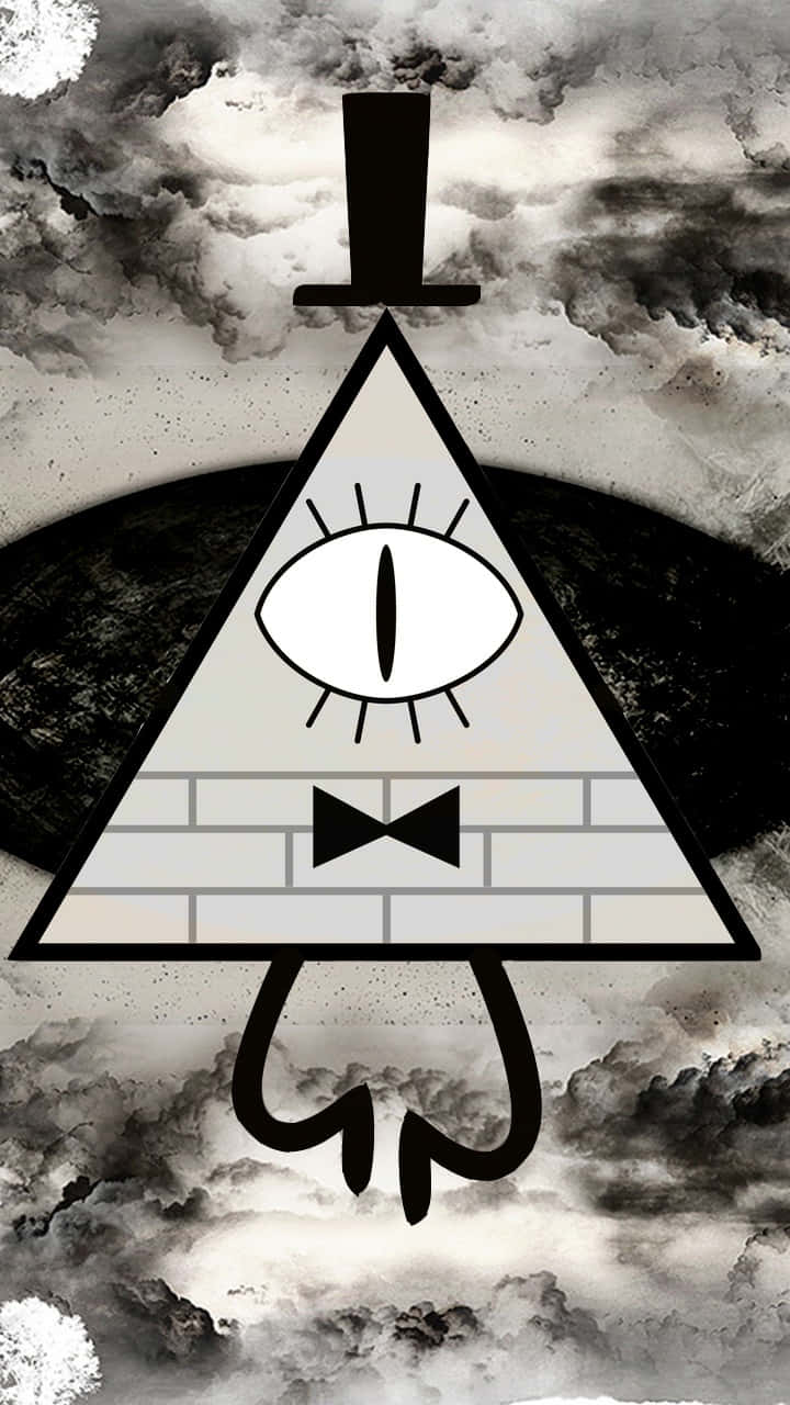 Bill Cipher, top hat, bowtie, HD Phone Wallpaper