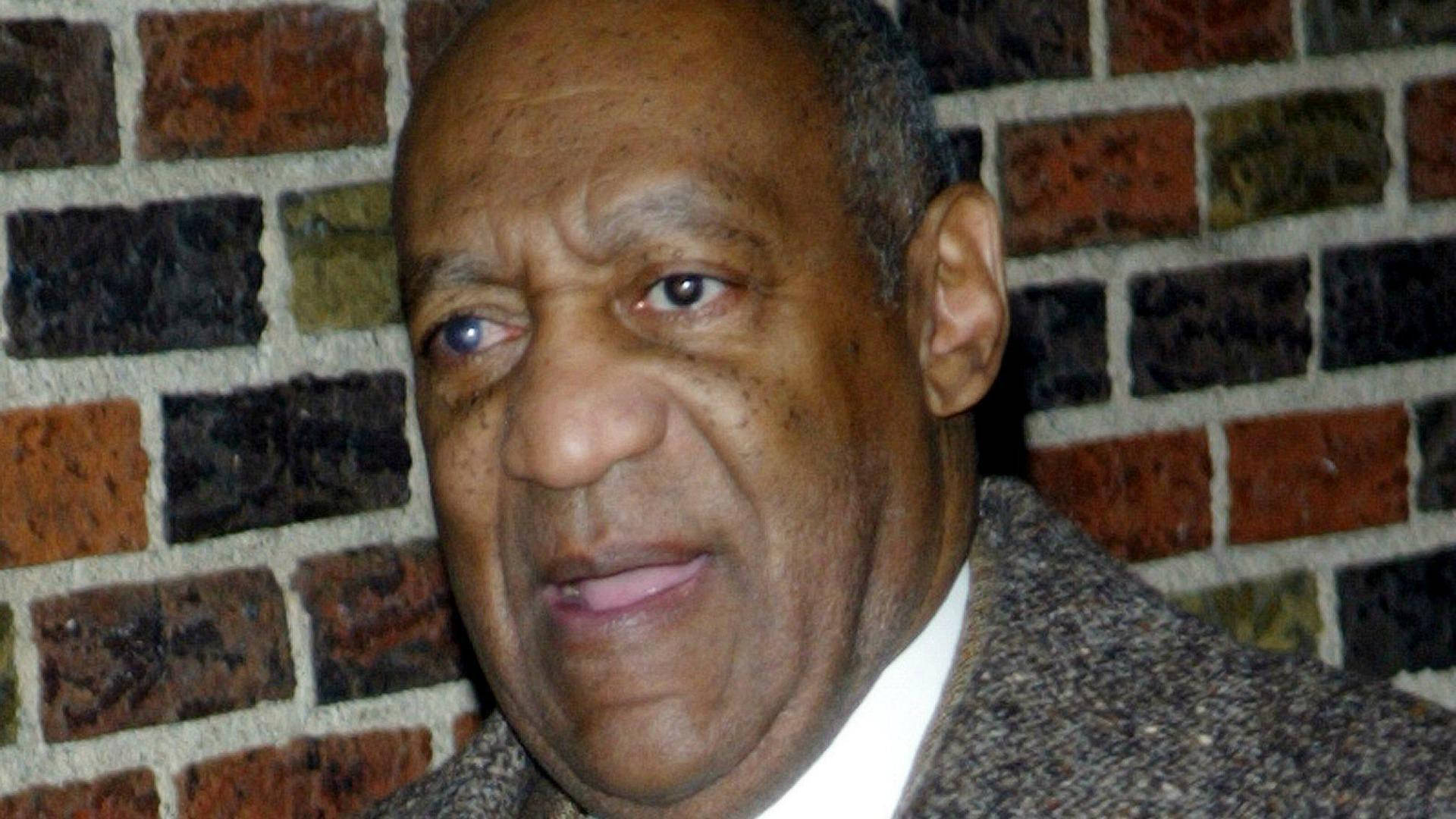 Bill Cosby, textured jacket, weathered brick wall, Full HD Desktop Wallpaper