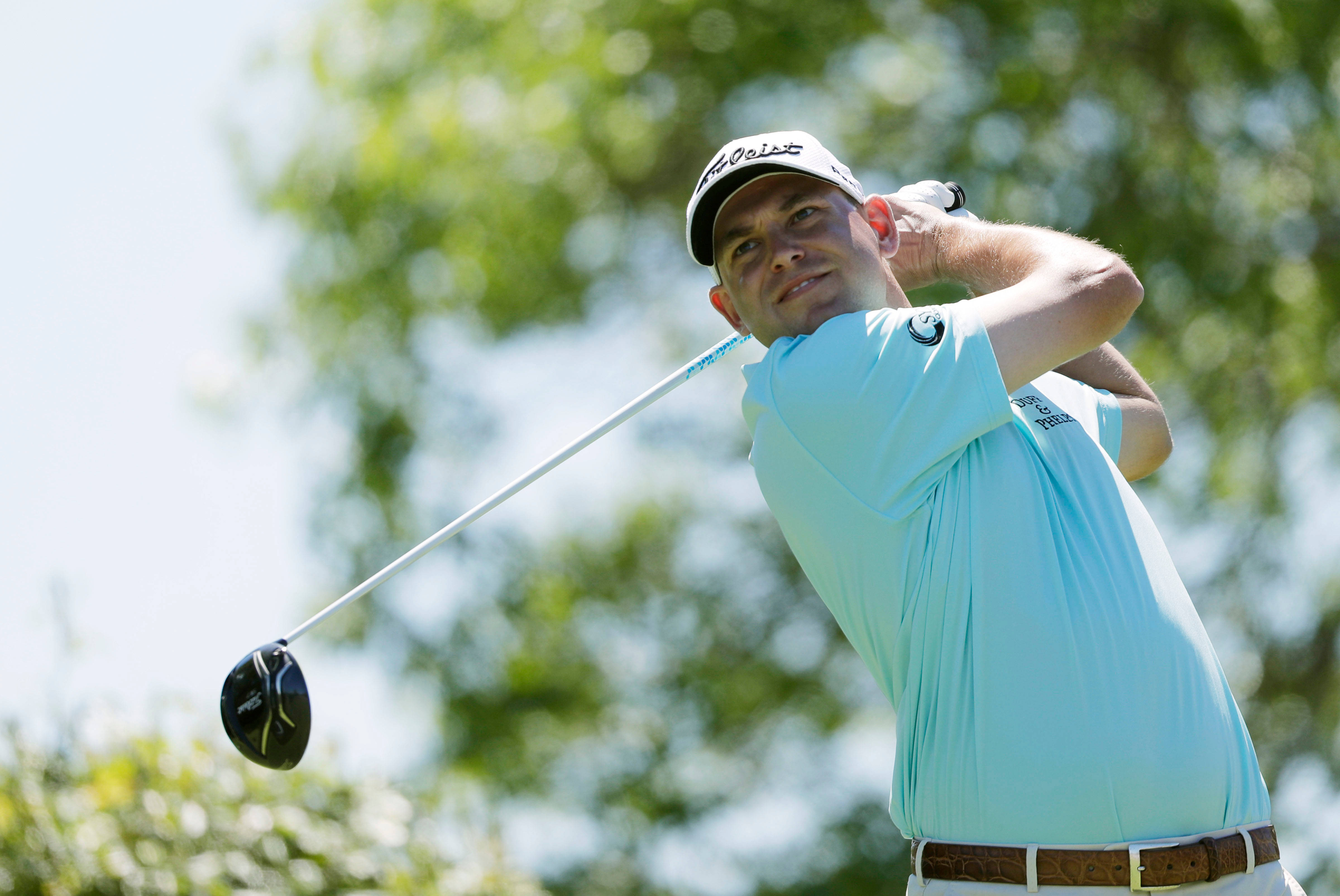 Bill Haas, perfect swing pose, driver, 4K Desktop Wallpaper
