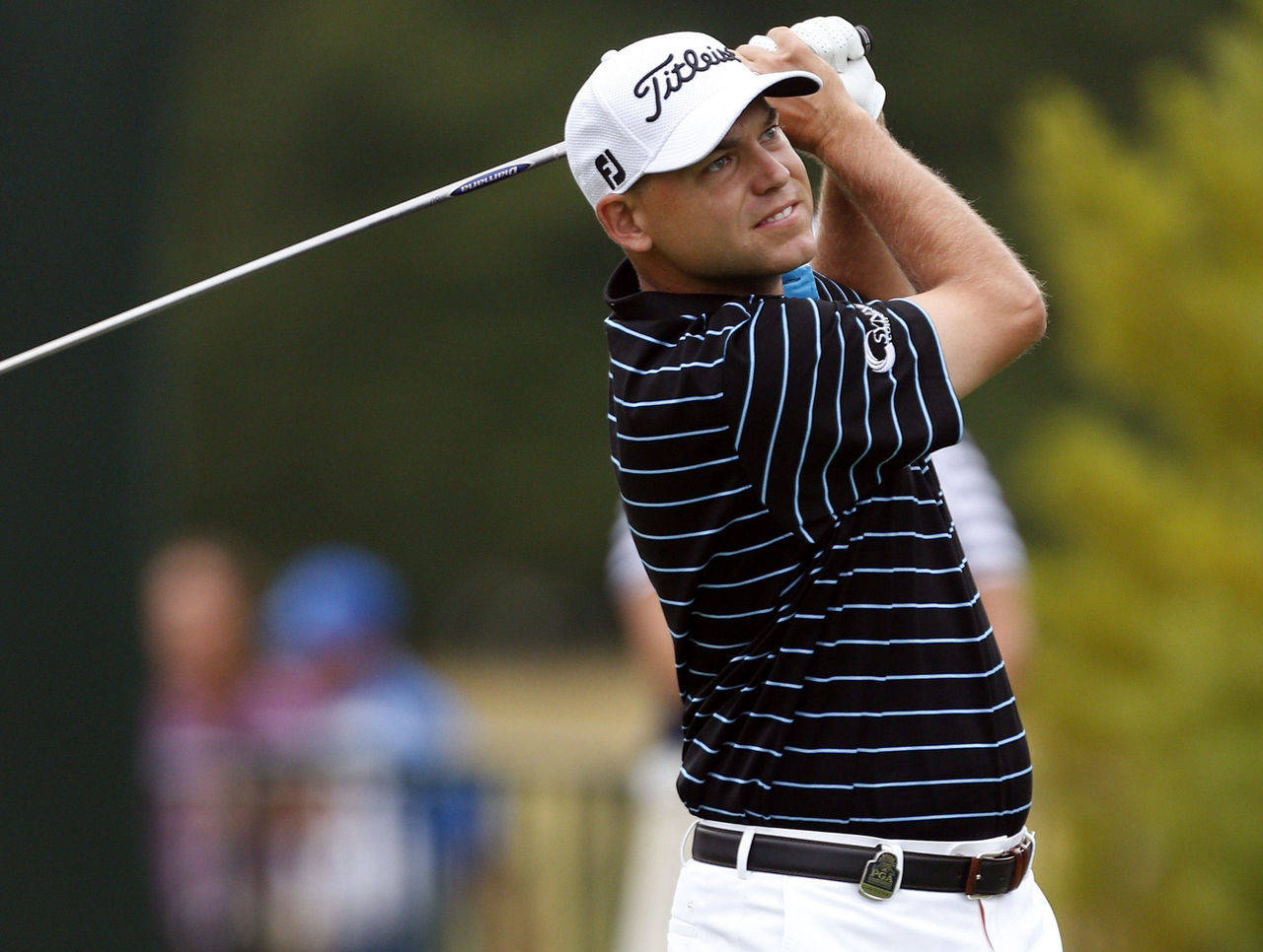 Bill Haas, golf swing, championship game, HD Desktop Wallpaper