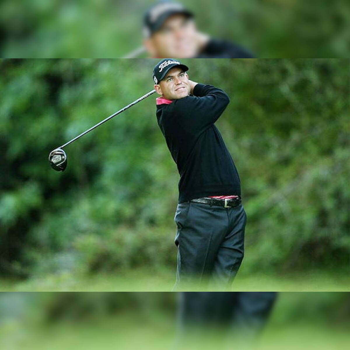 Bill Haas, golfer, lush green course, SD Desktop Wallpaper