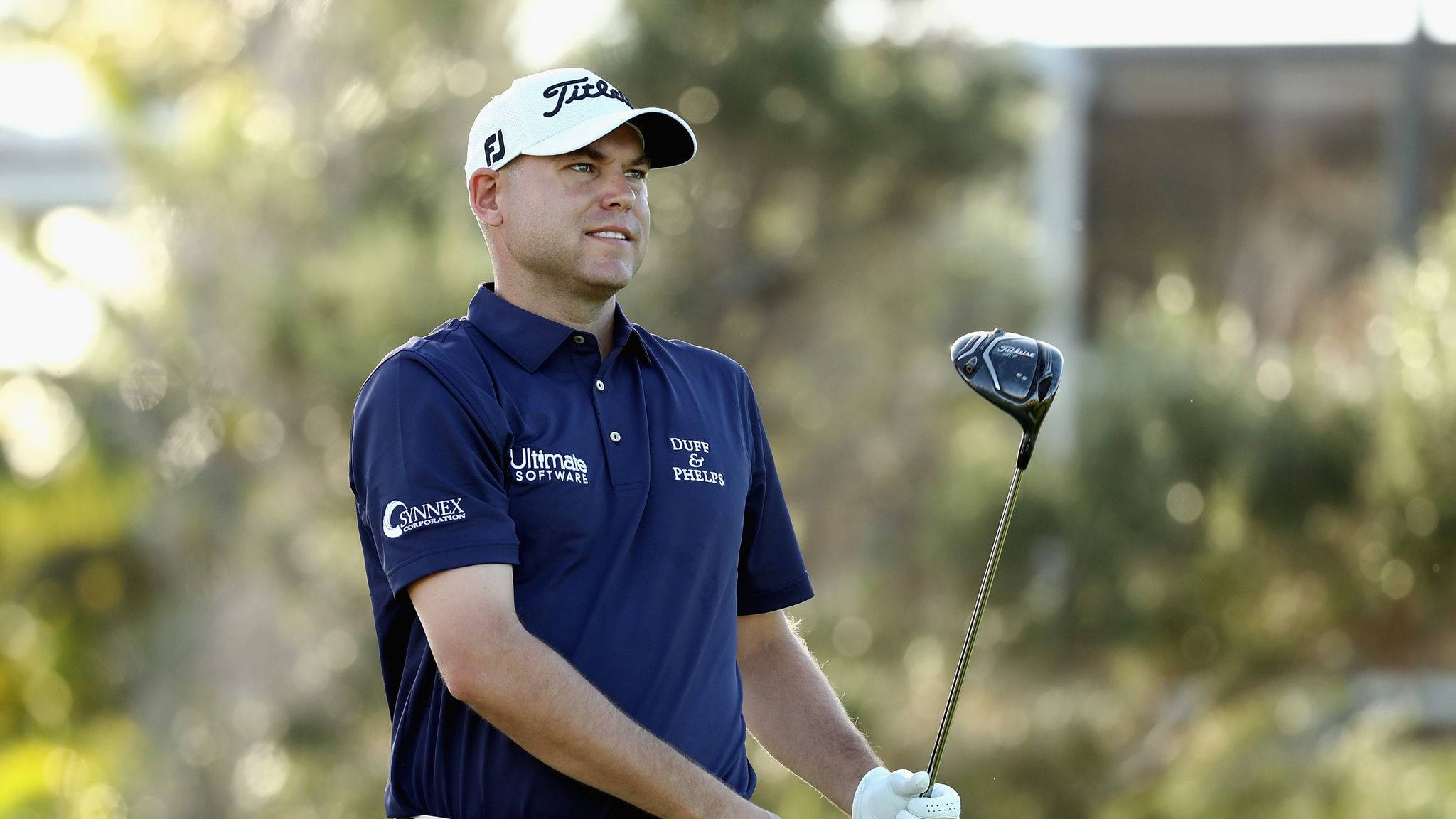 Bill Haas, navy blue shirt, navy polo, Full HD Desktop Wallpaper
