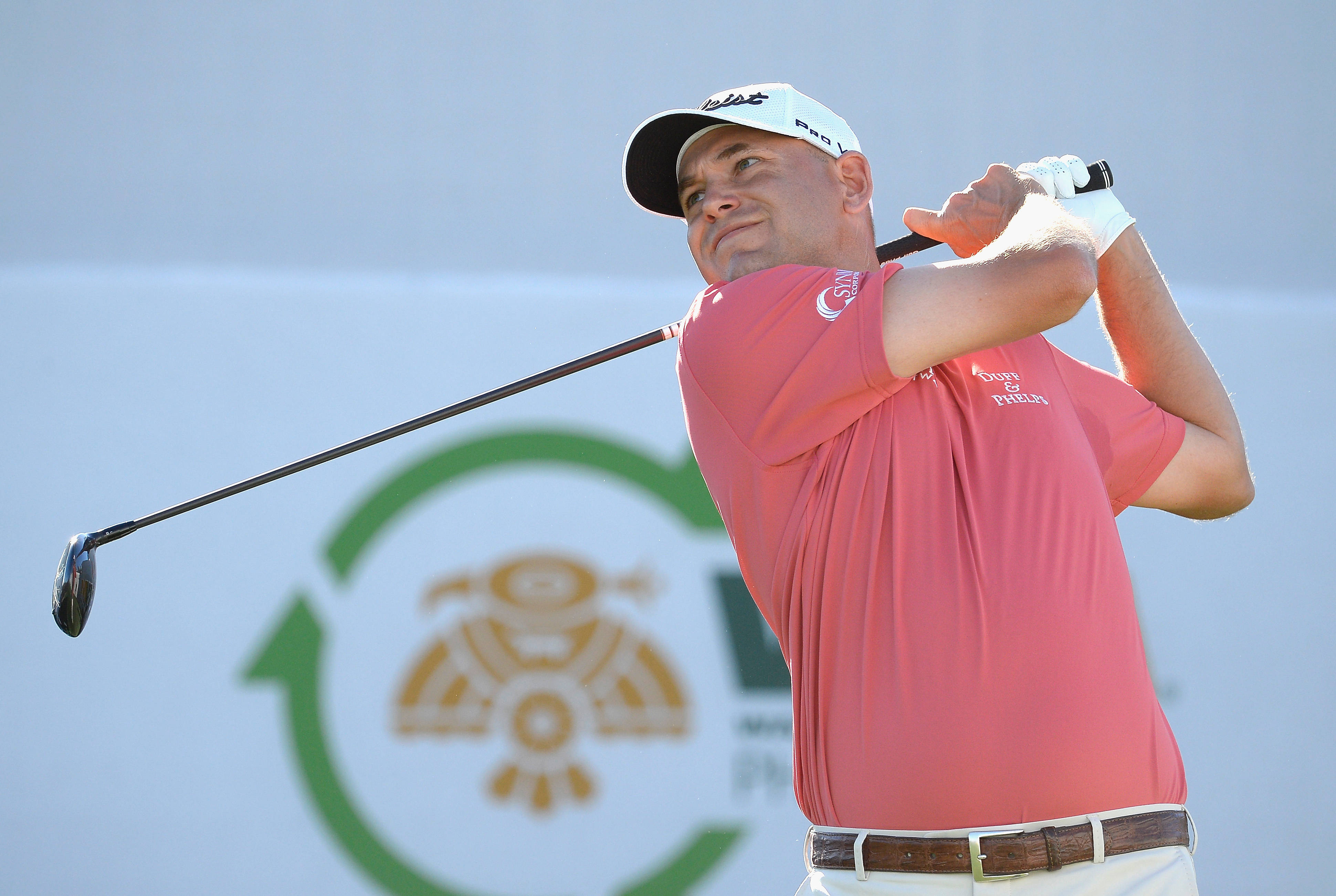 Bill Haas, pink shirt, driver, 4K Desktop Wallpaper