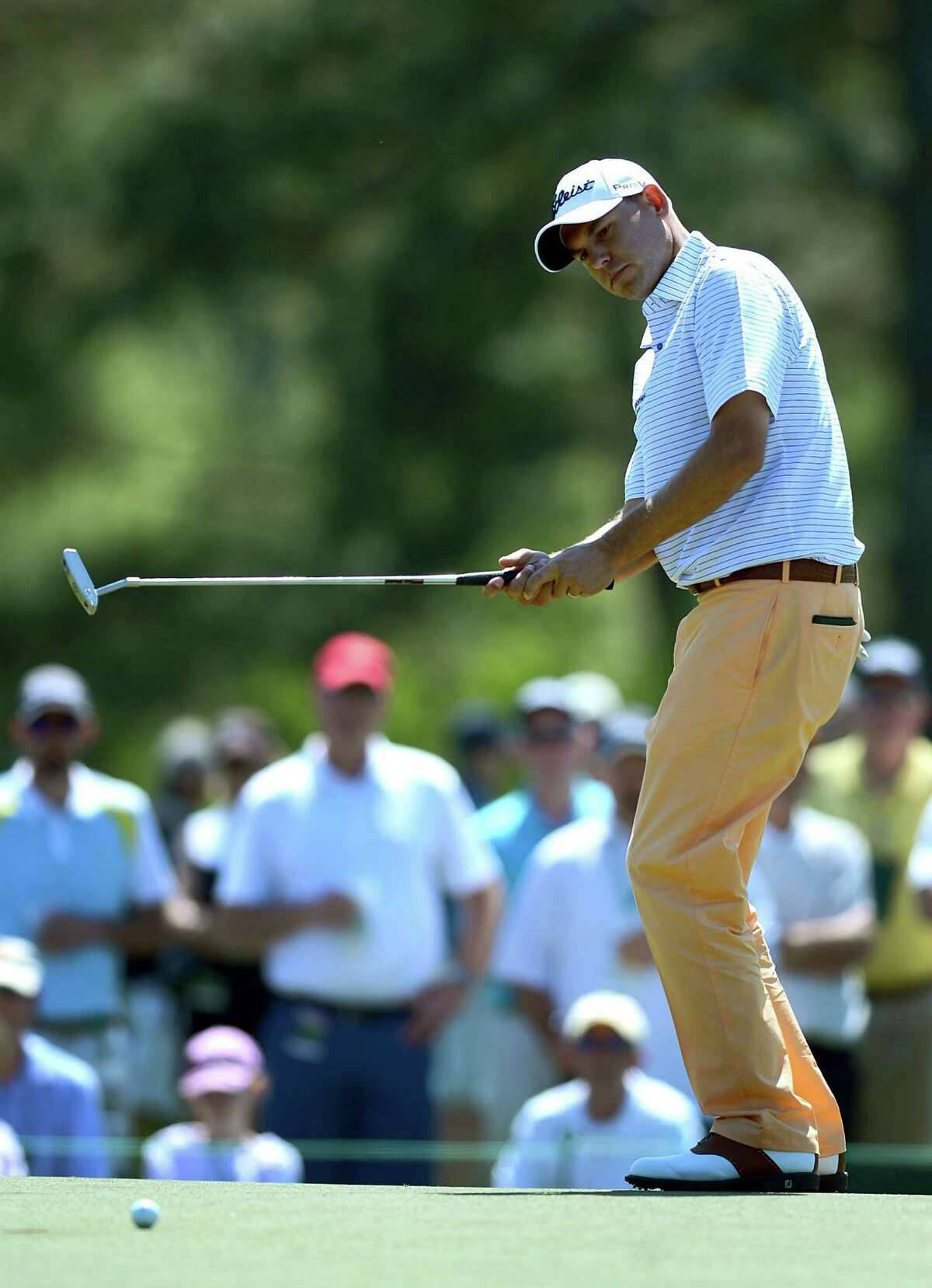 Bill Haas, striped shirt, tan pants, HD Phone Wallpaper