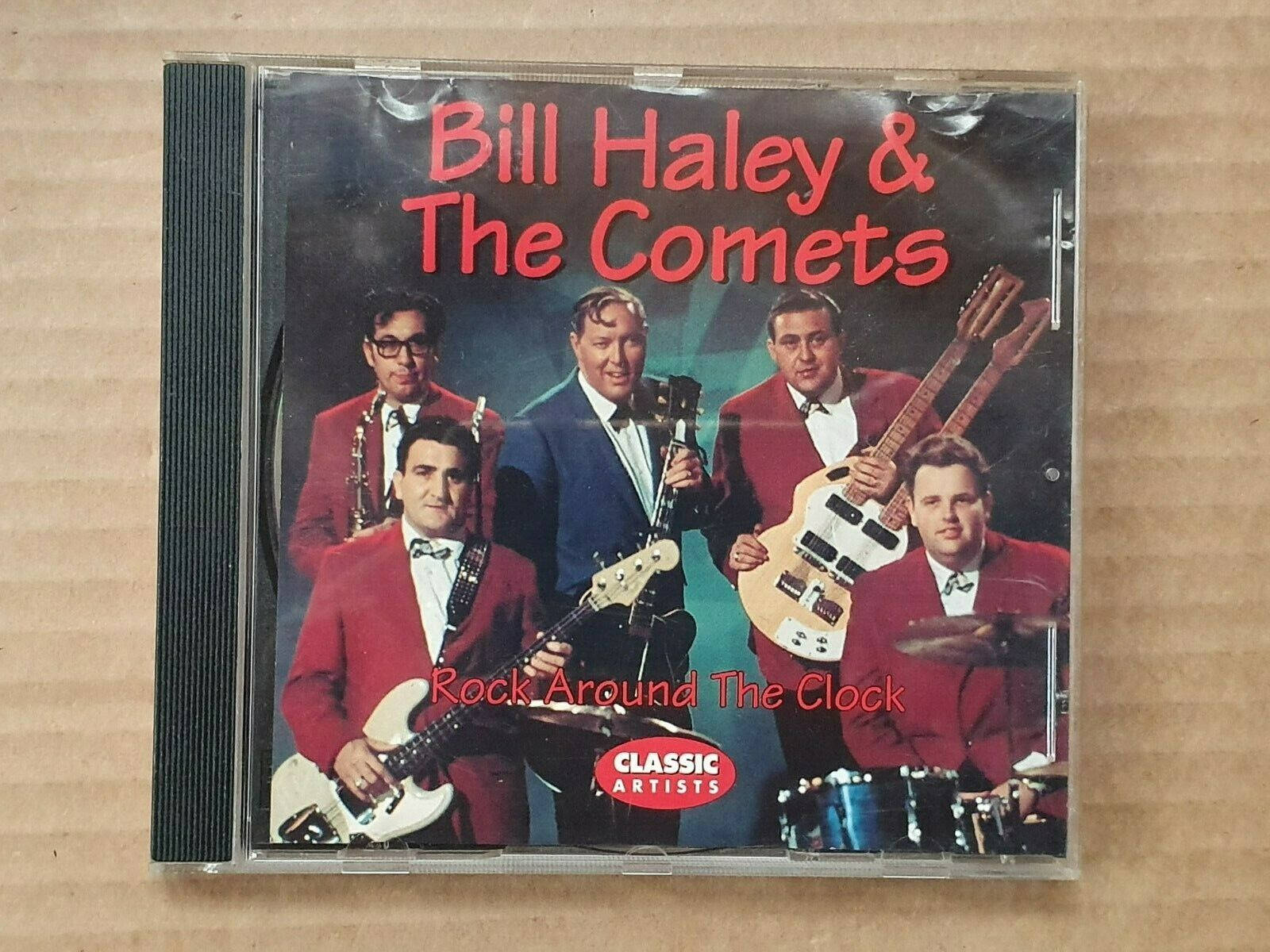 Bill Haley And The Comets, CD version, red suits, HD Desktop Wallpaper
