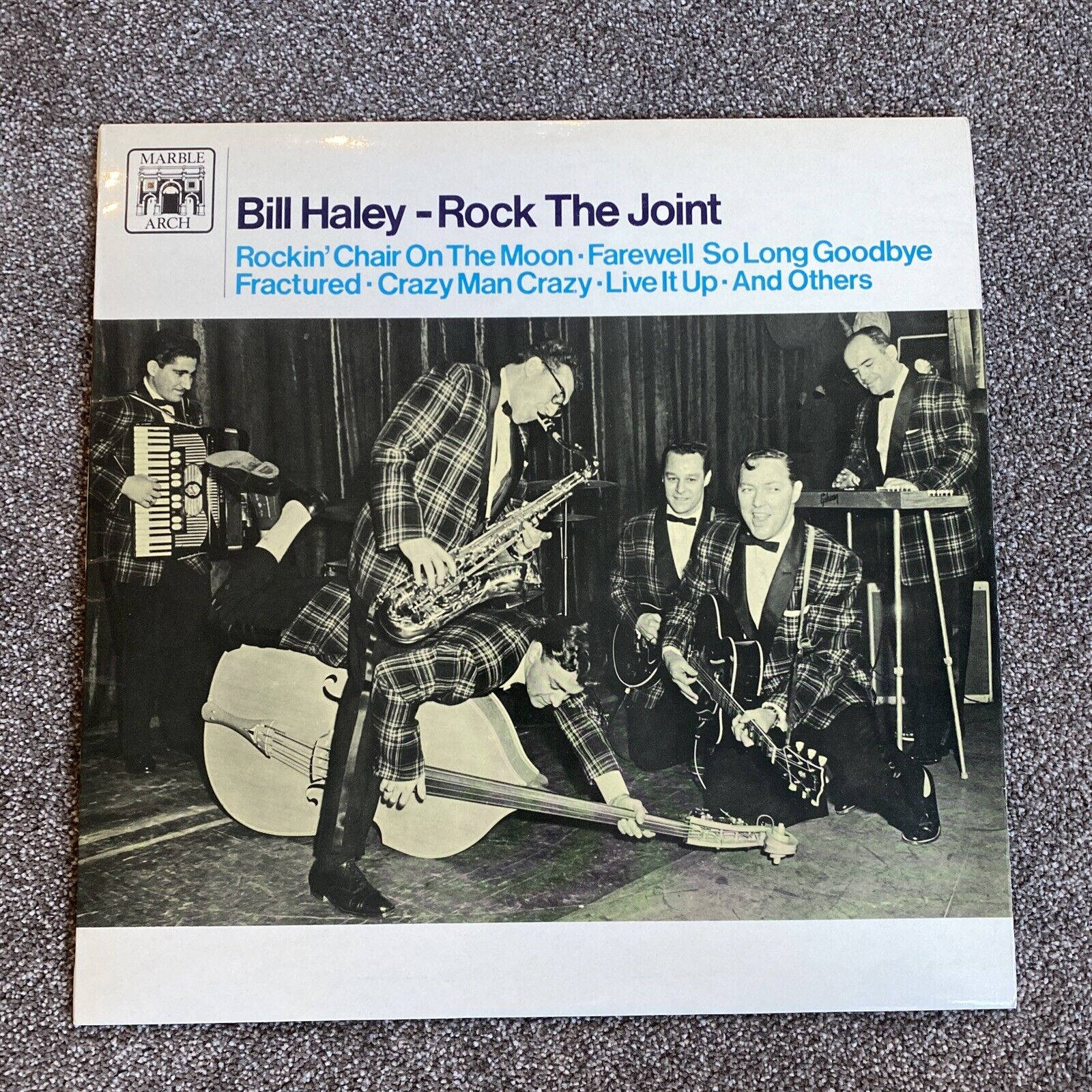 Bill Haley And The Comets, plaid suits, live on stage, HD Desktop Wallpaper