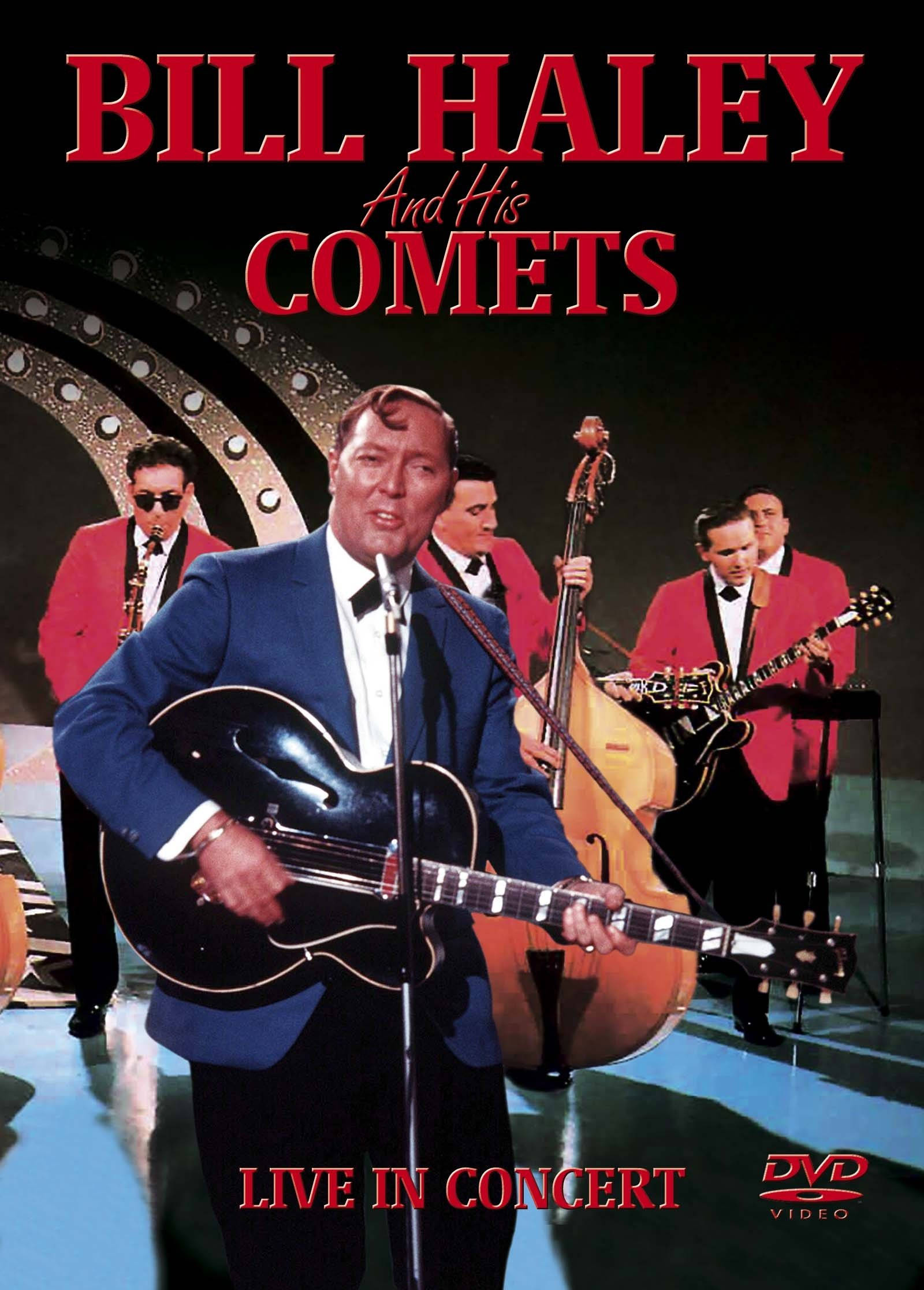 Bill Haley And The Comets, red jackets, blue suits, Full HD Phone Wallpaper