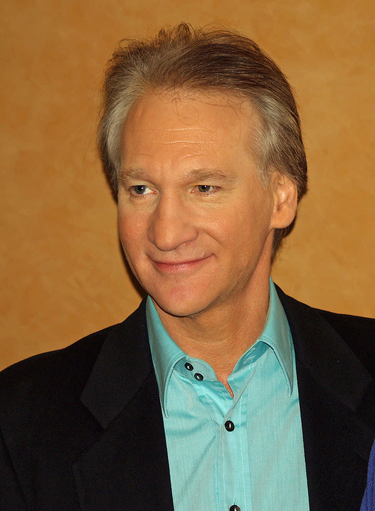 Bill Maher, graying hair, black blazer, HD Phone Wallpaper