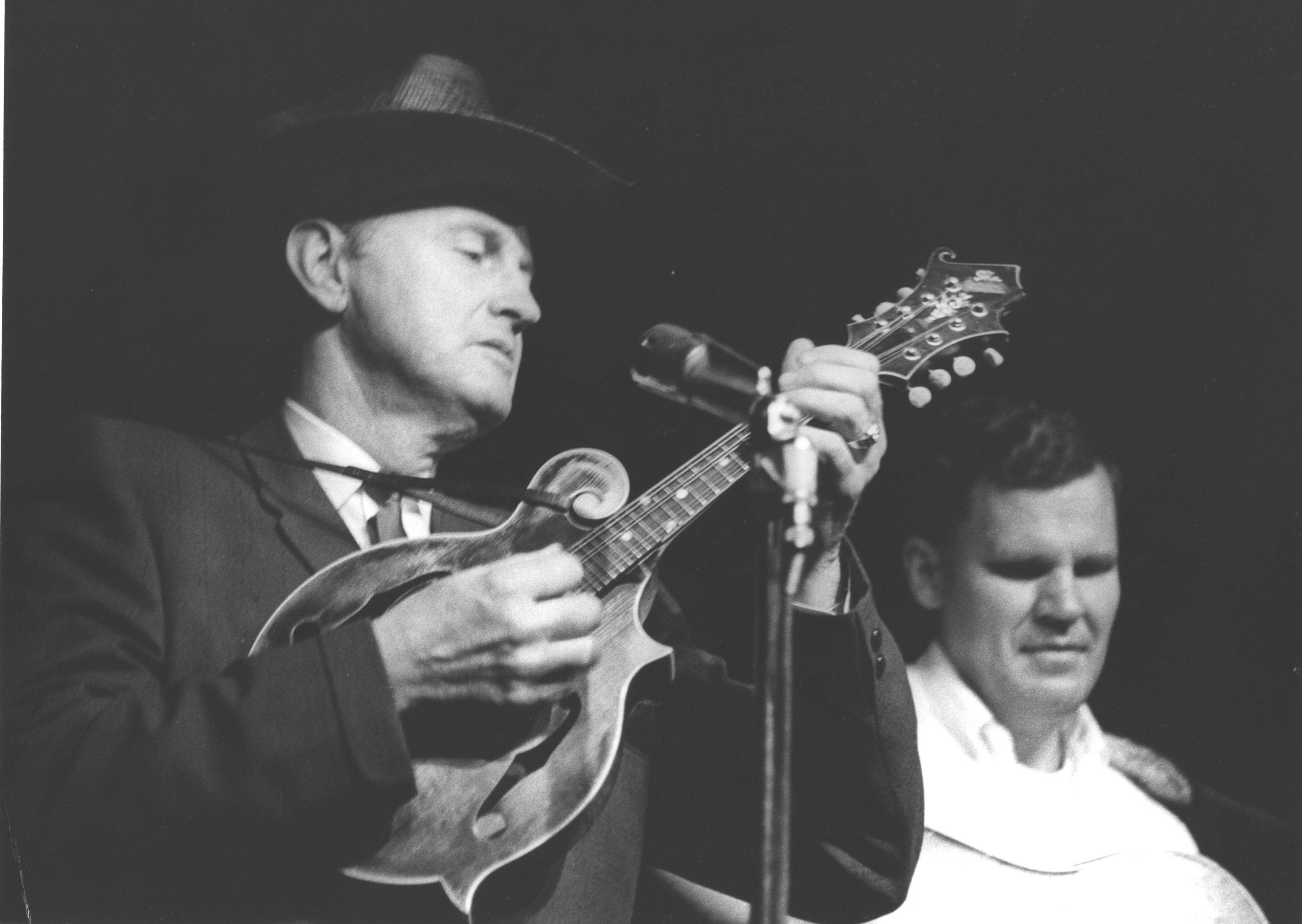 Bill Monroe, 1963 Newport Folk Festival, mandolin, 2K Desktop Wallpaper