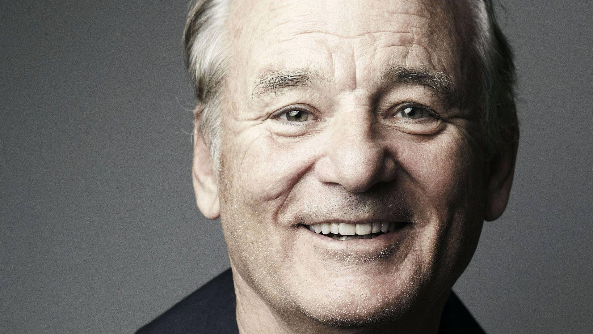 Bill Murray, veteran actor, happy smile, Full HD Desktop Wallpaper