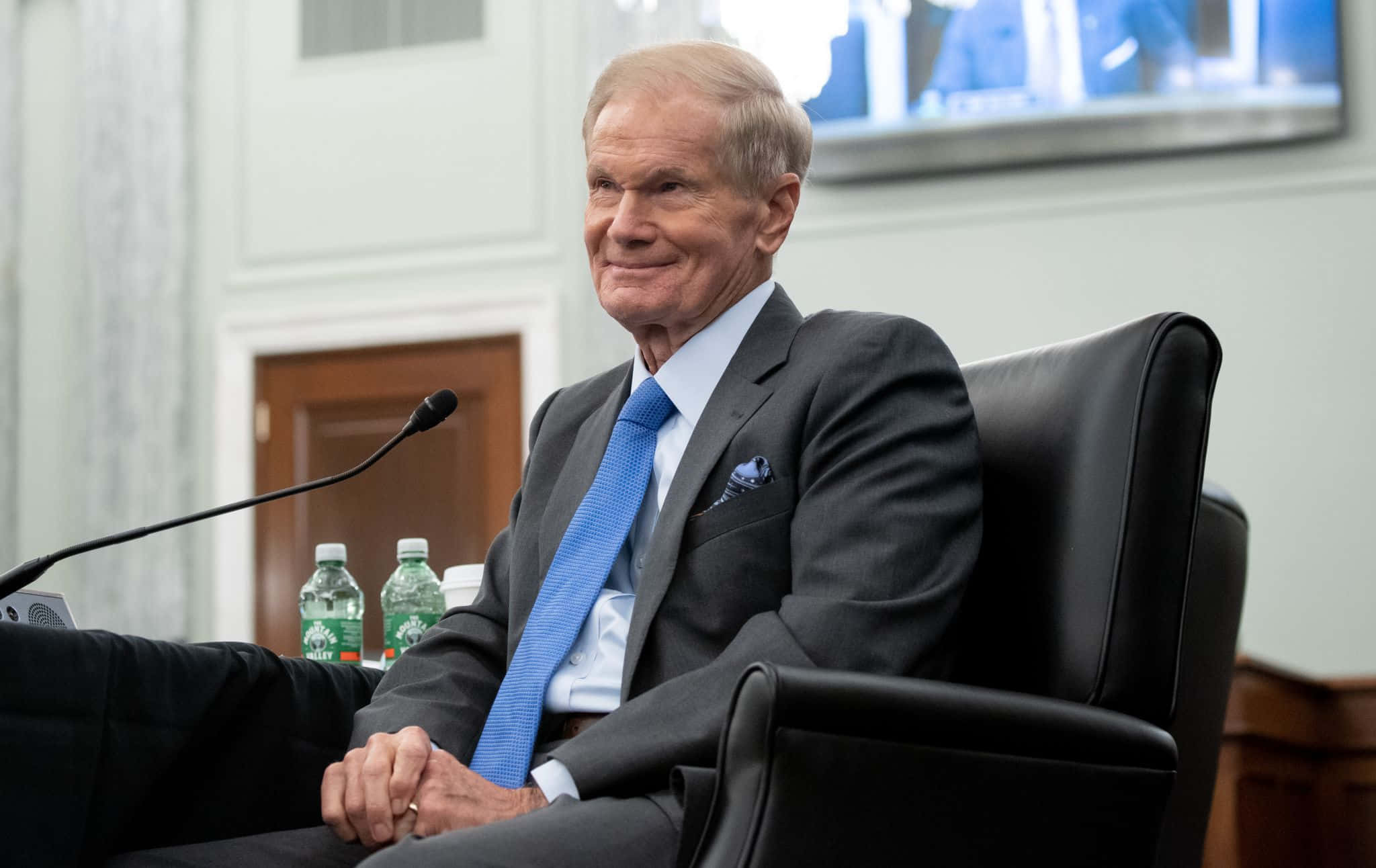 Bill Nelson, black suit, gray suit, Full HD Desktop Wallpaper
