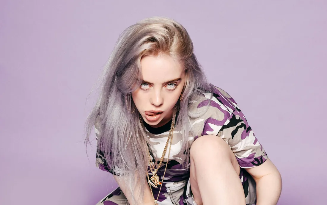 Billie Eilish Purple