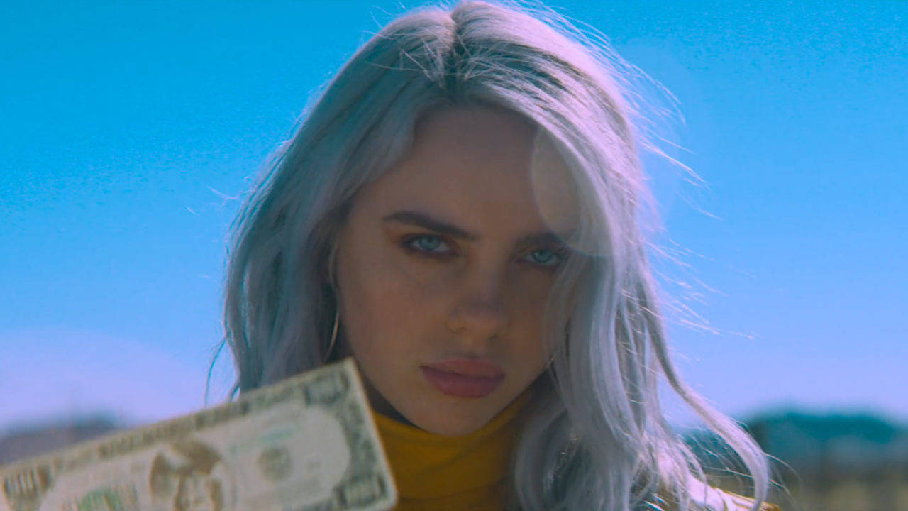 sixtwentysix, Billie Eilish, bellyache, HD Desktop Wallpaper