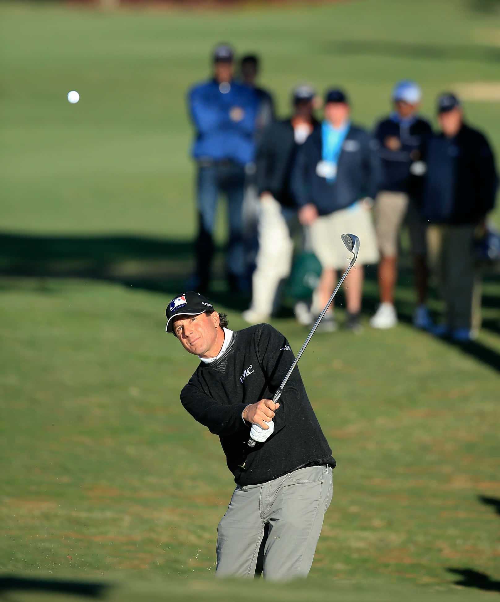 Billy Andrade, golf swing, sunny day, Full HD Phone Wallpaper