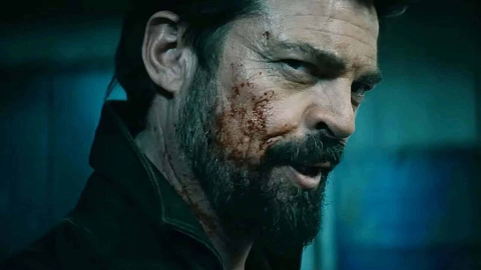 Billy Butcher, bearded man, blood streaked across his cheek, HD Desktop Wallpaper