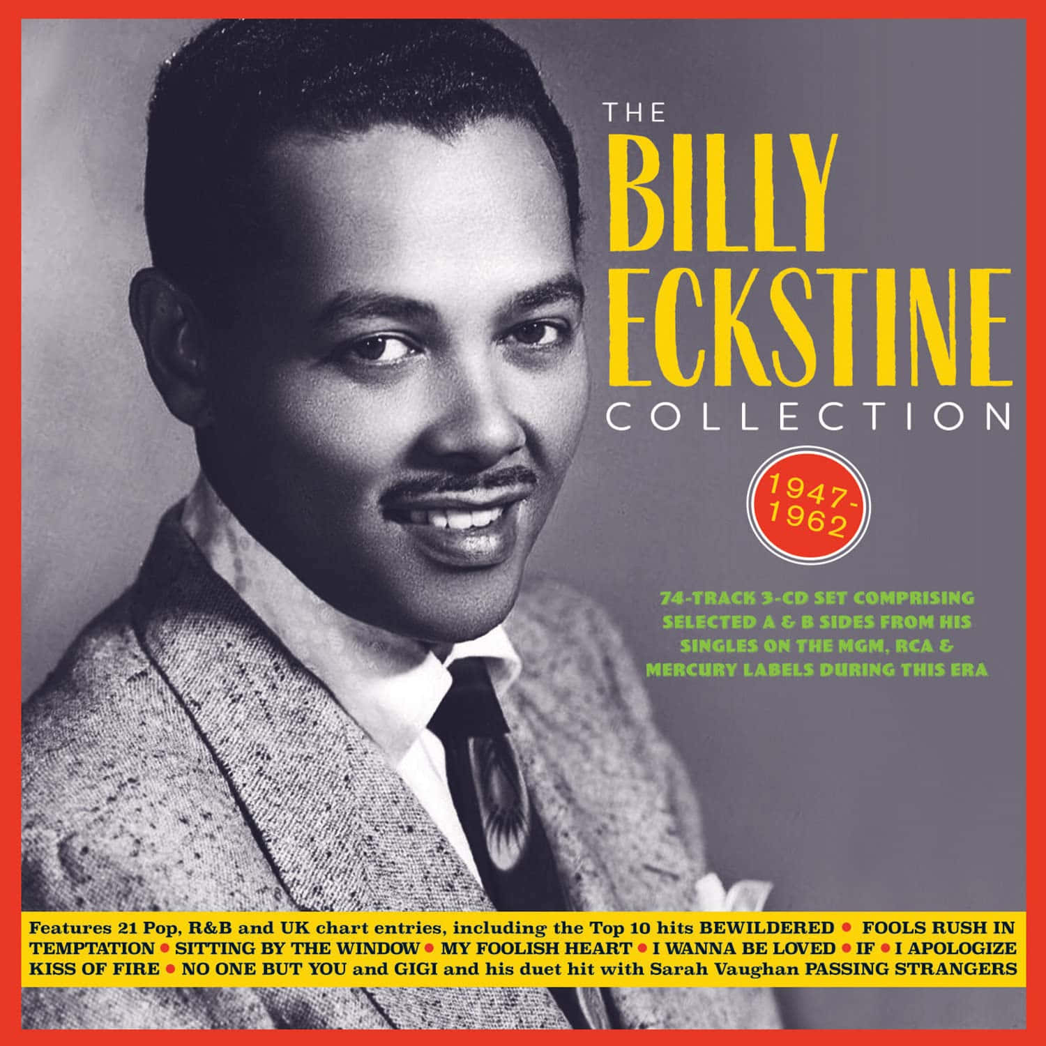 Billy Eckstine, vintage album cover, textured suit, HD Desktop Wallpaper
