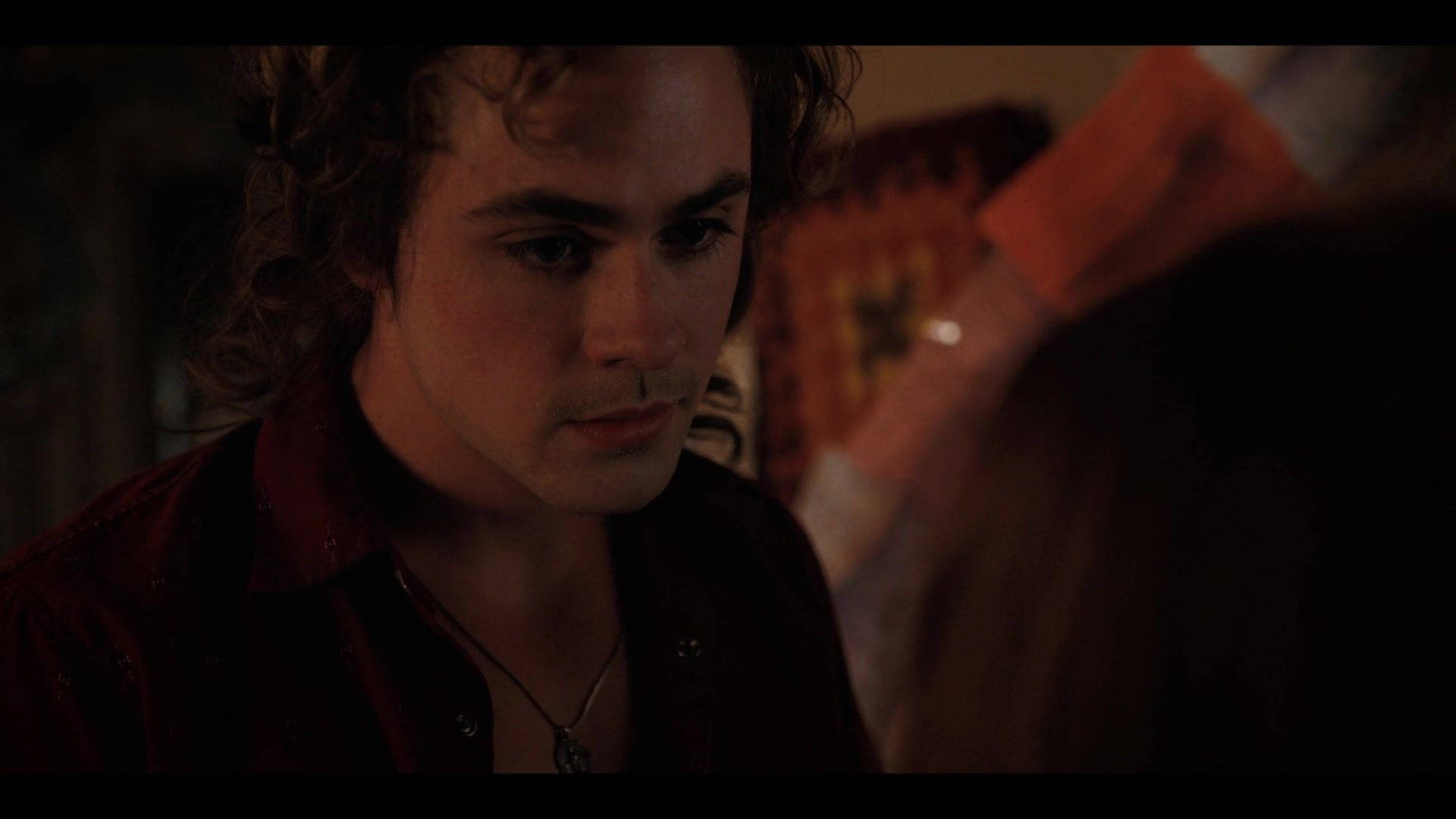 Billy Hargrove, curly hair, dim warmly lit room, Full HD Desktop Wallpaper