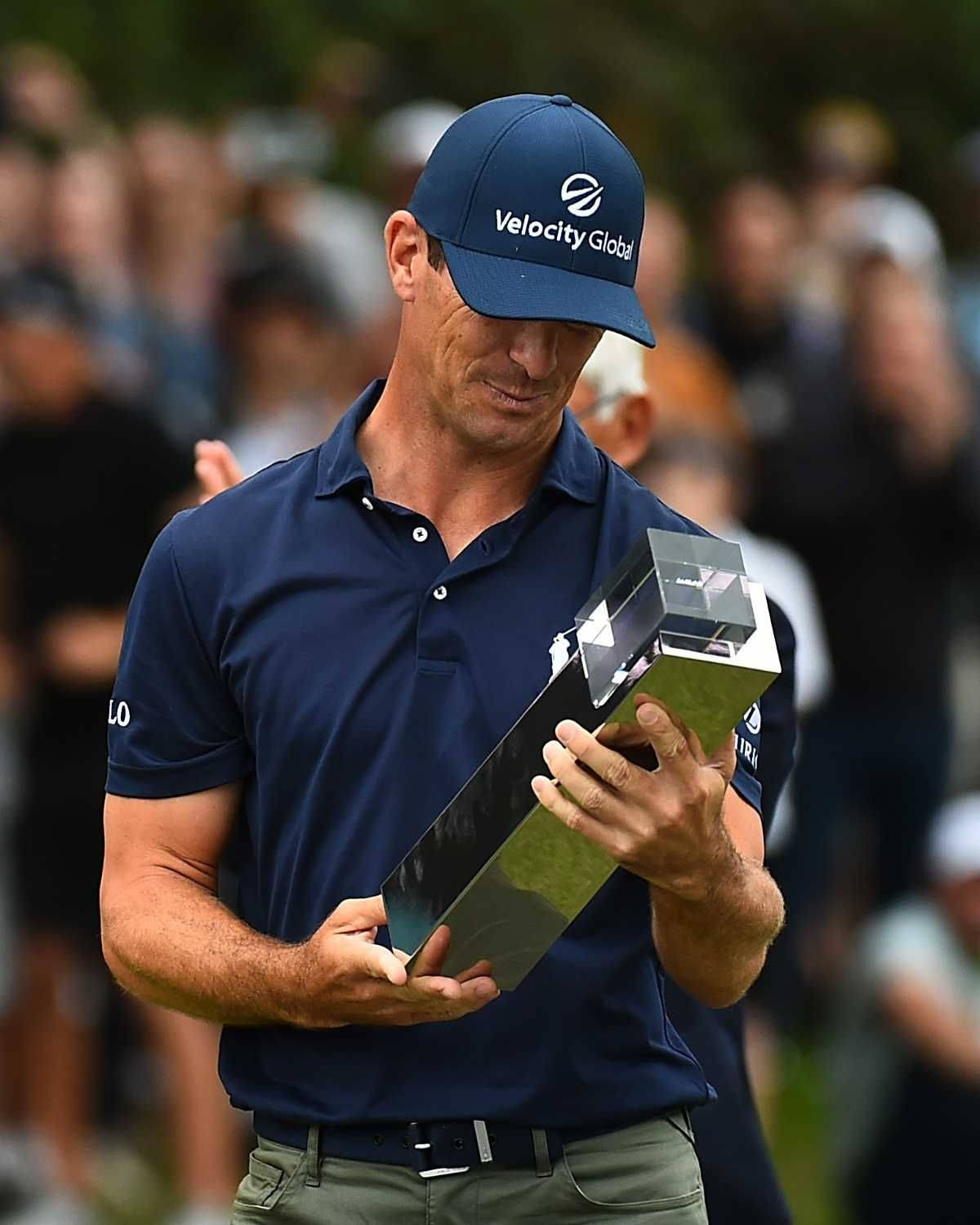 Billy Horschel, navy cap, polo shirt, HD Phone Wallpaper
