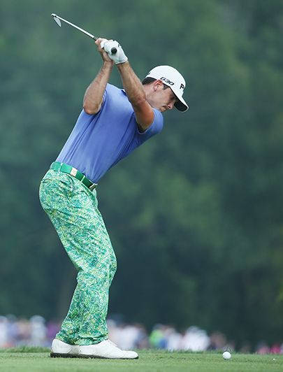 Billy Horschel, blue shirt, green patterned pants, SD Phone Wallpaper