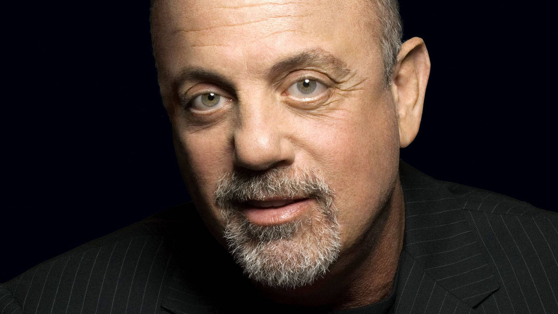 Billy Joel, gray beard, intense gaze, Full HD Desktop Wallpaper