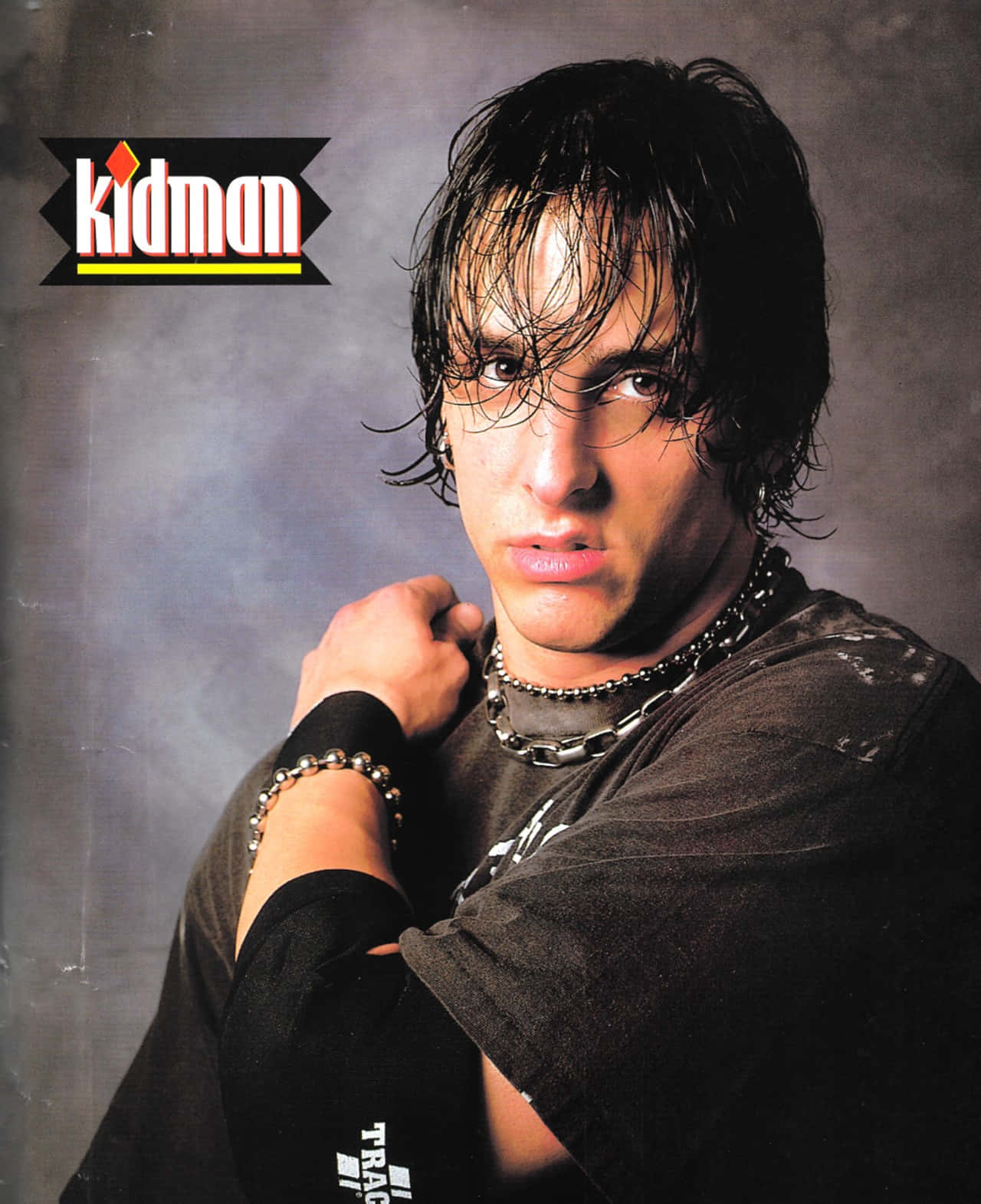 Billy Kidman, intense look, wet dark hair, HD Phone Wallpaper