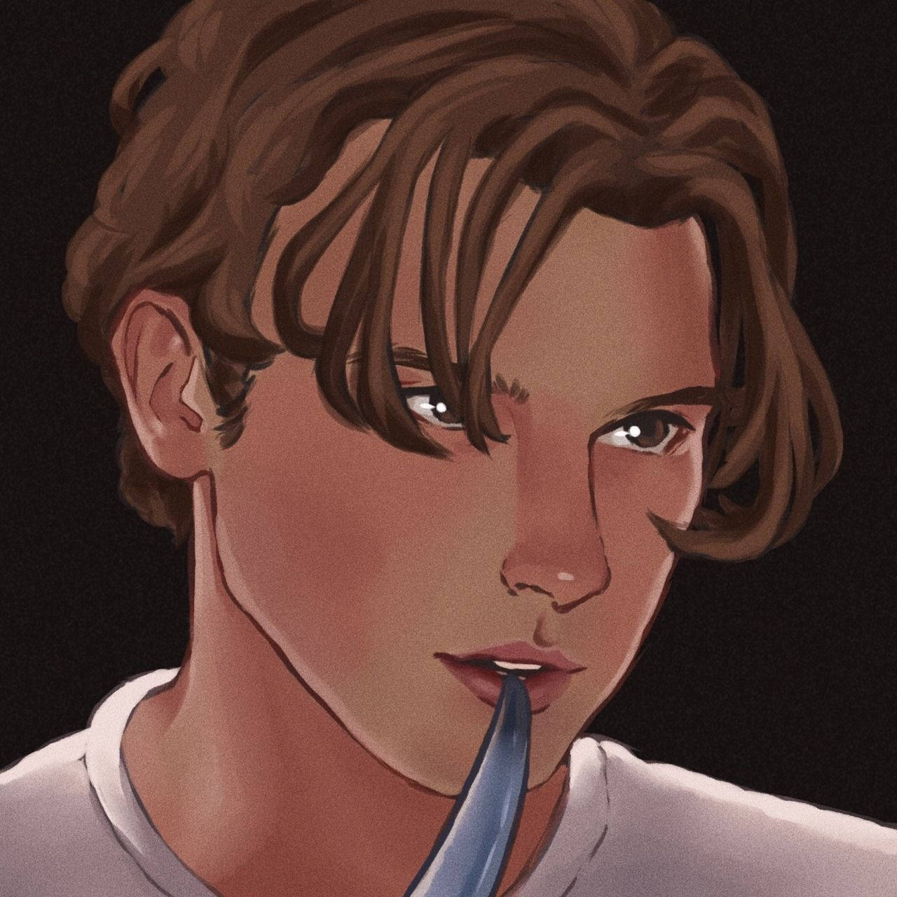 Billy Loomis, brown hair, blue blade, HD Desktop Wallpaper