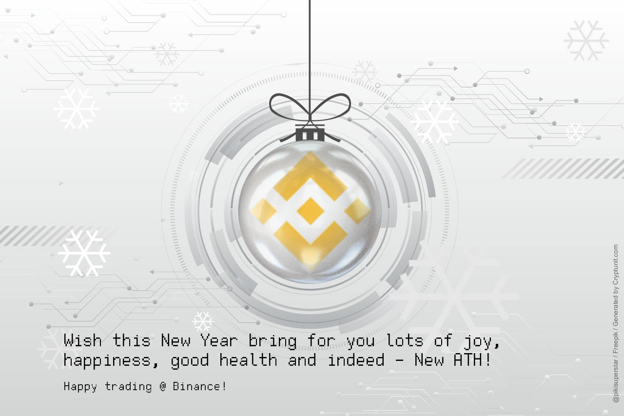 Binance, silver, golden Binance logo, HD Desktop Wallpaper