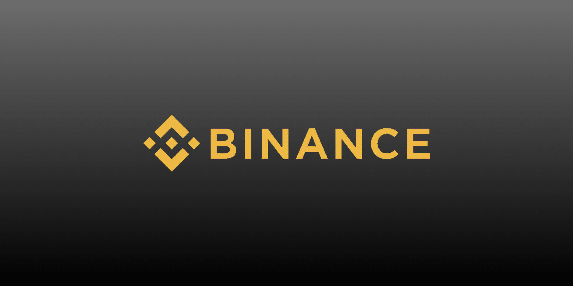 Binance, gold text, dark gradient background, Full HD Desktop Wallpaper
