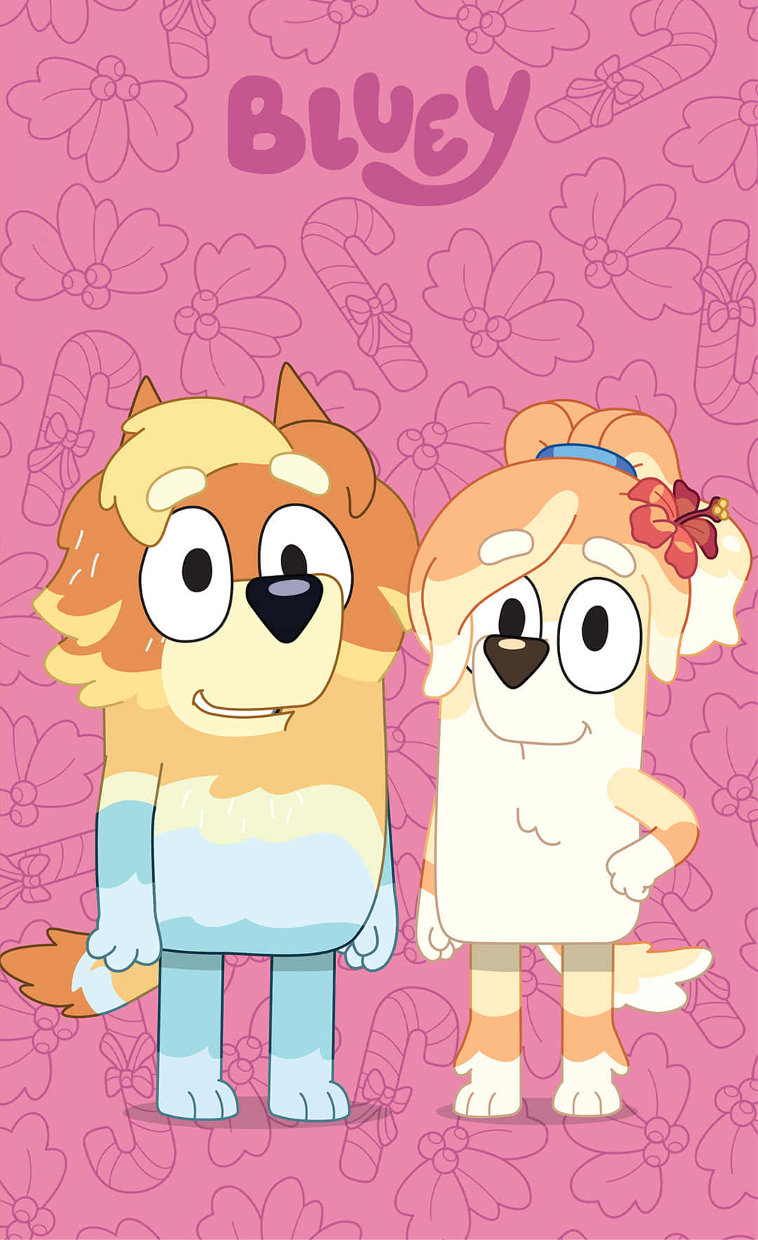 Bluey, Bingo, cartoon dogs, HD Phone Wallpaper
