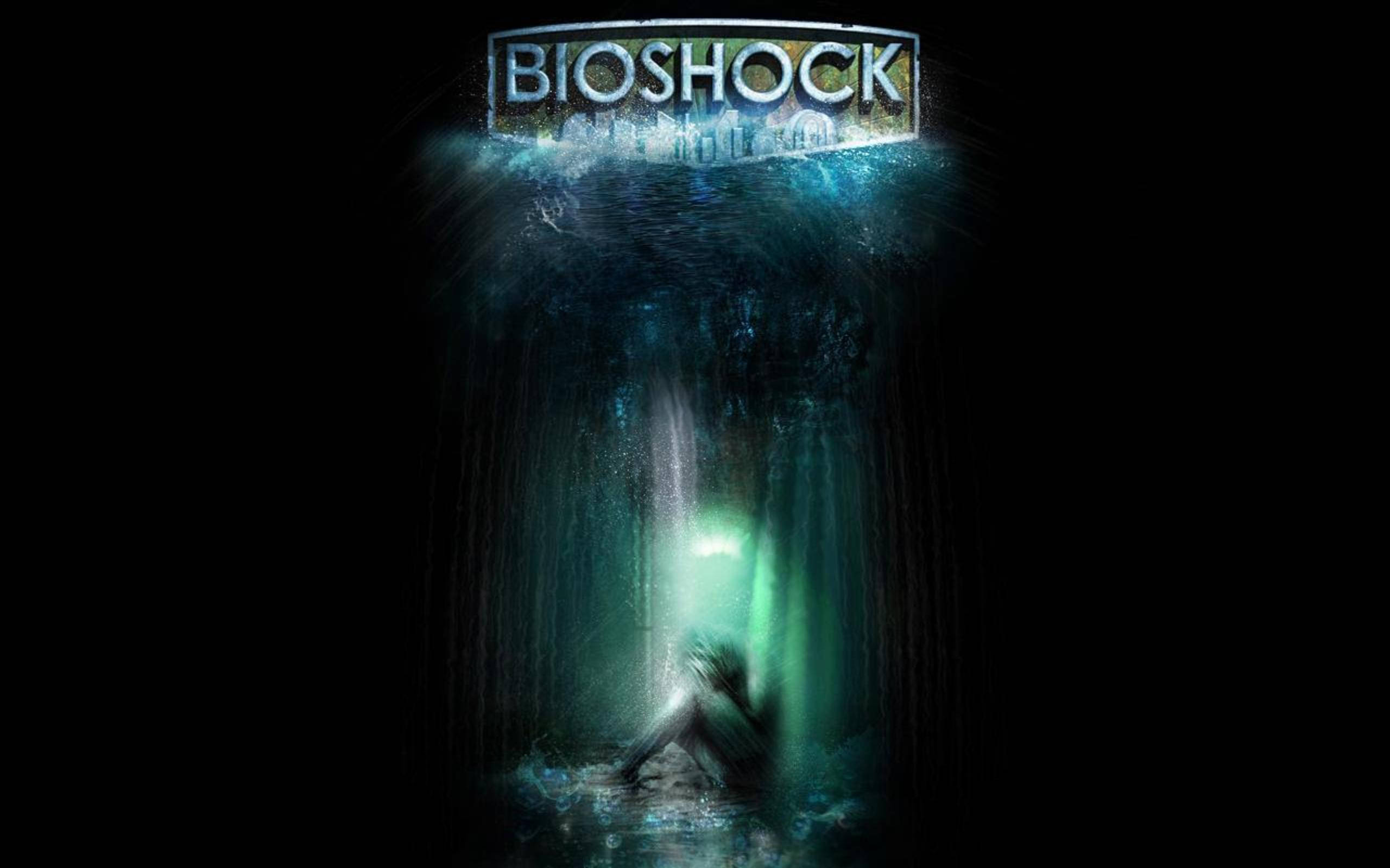 Bioshock, 4K, glowing green light, 2K Desktop Wallpaper